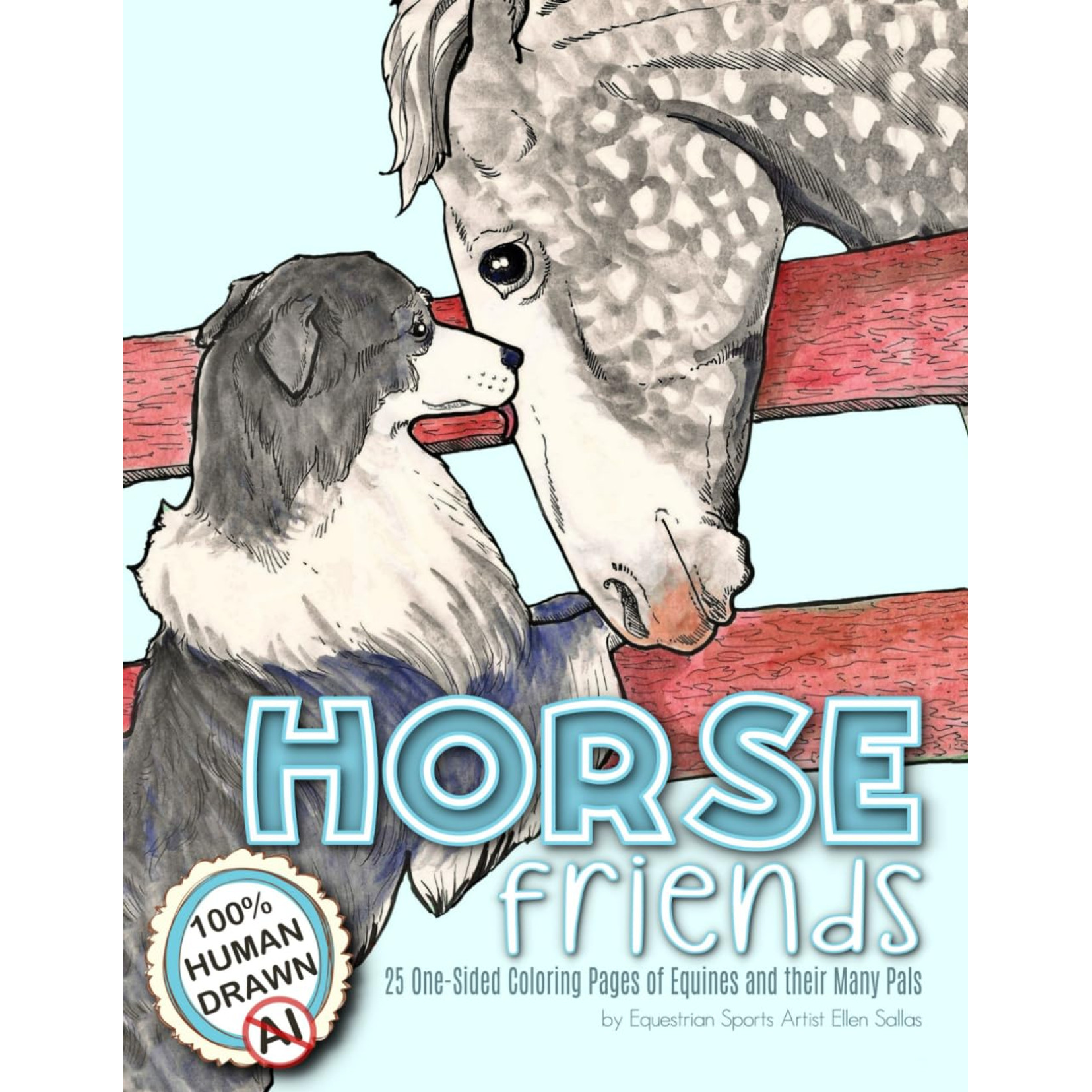 Horse Coloring Book