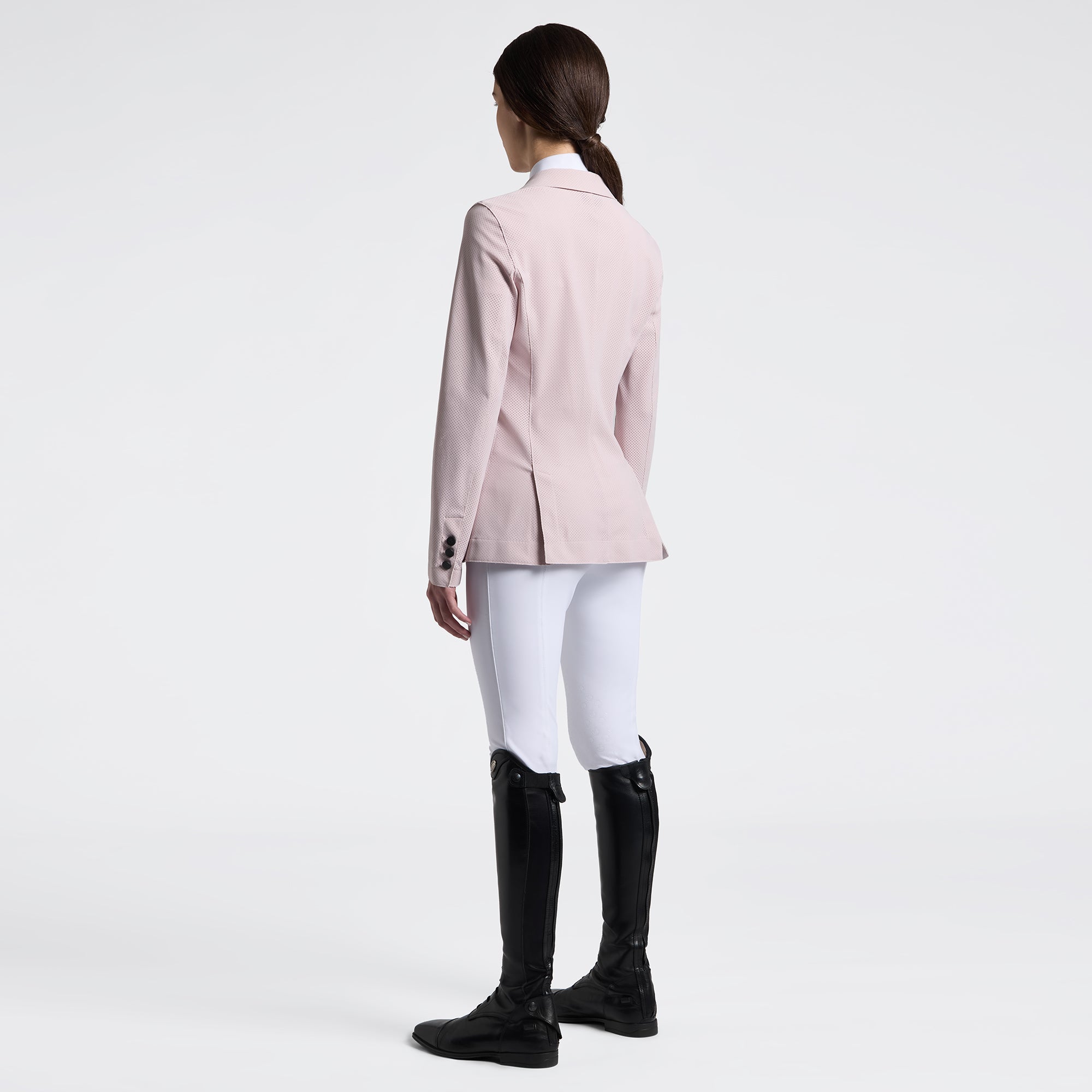 Cavalleria Toscana Raw Cut Perforated Jacket ladies