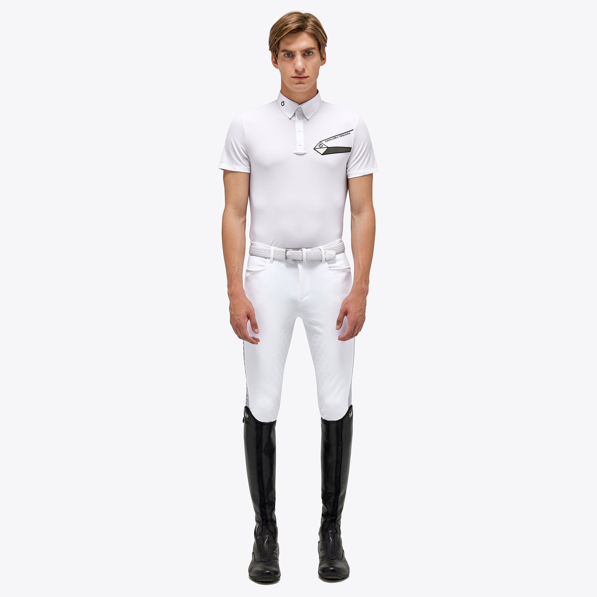 Cavalleria Toscana Pique Comp Polo mens