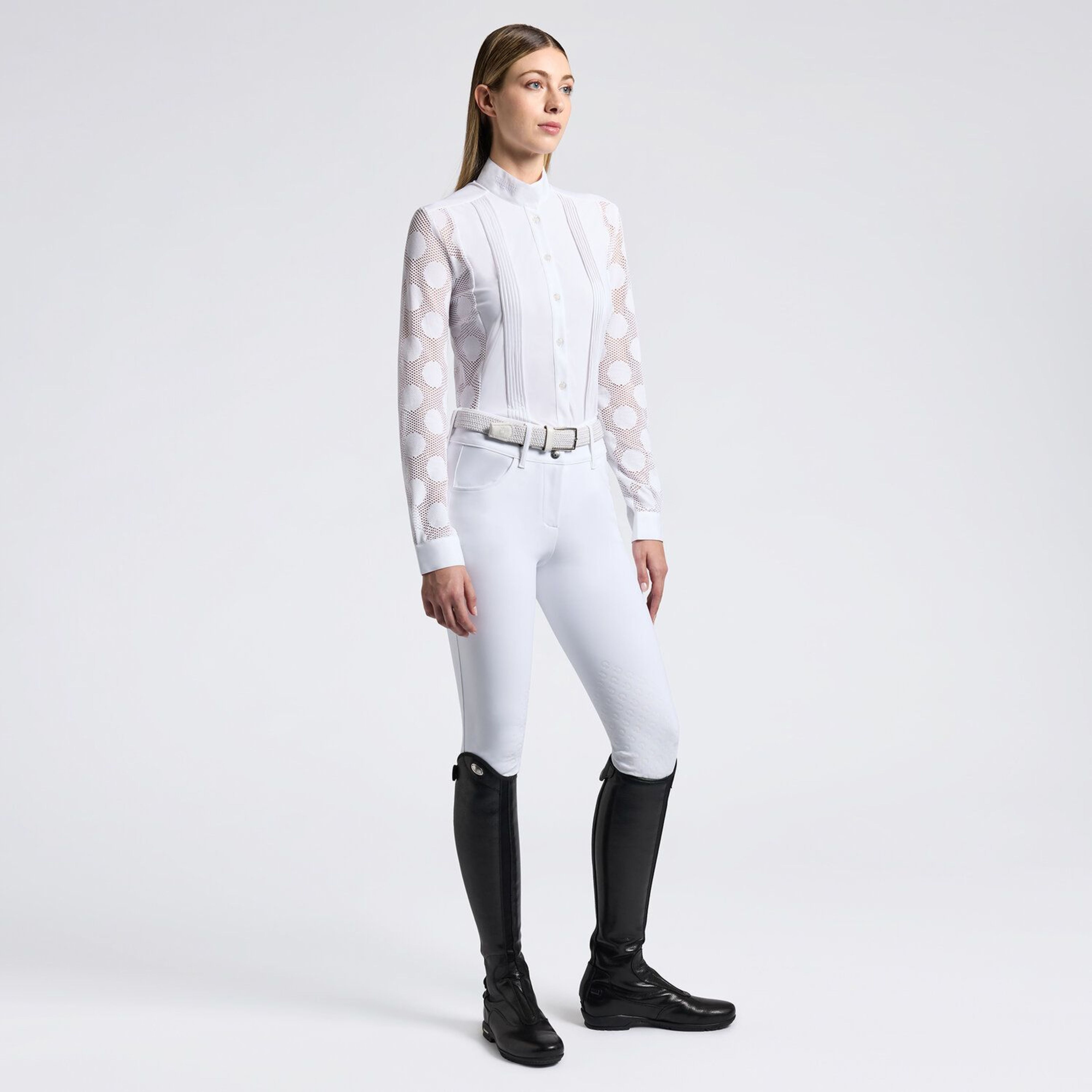 Cavalleria Toscana Open Circle Shirt ladies