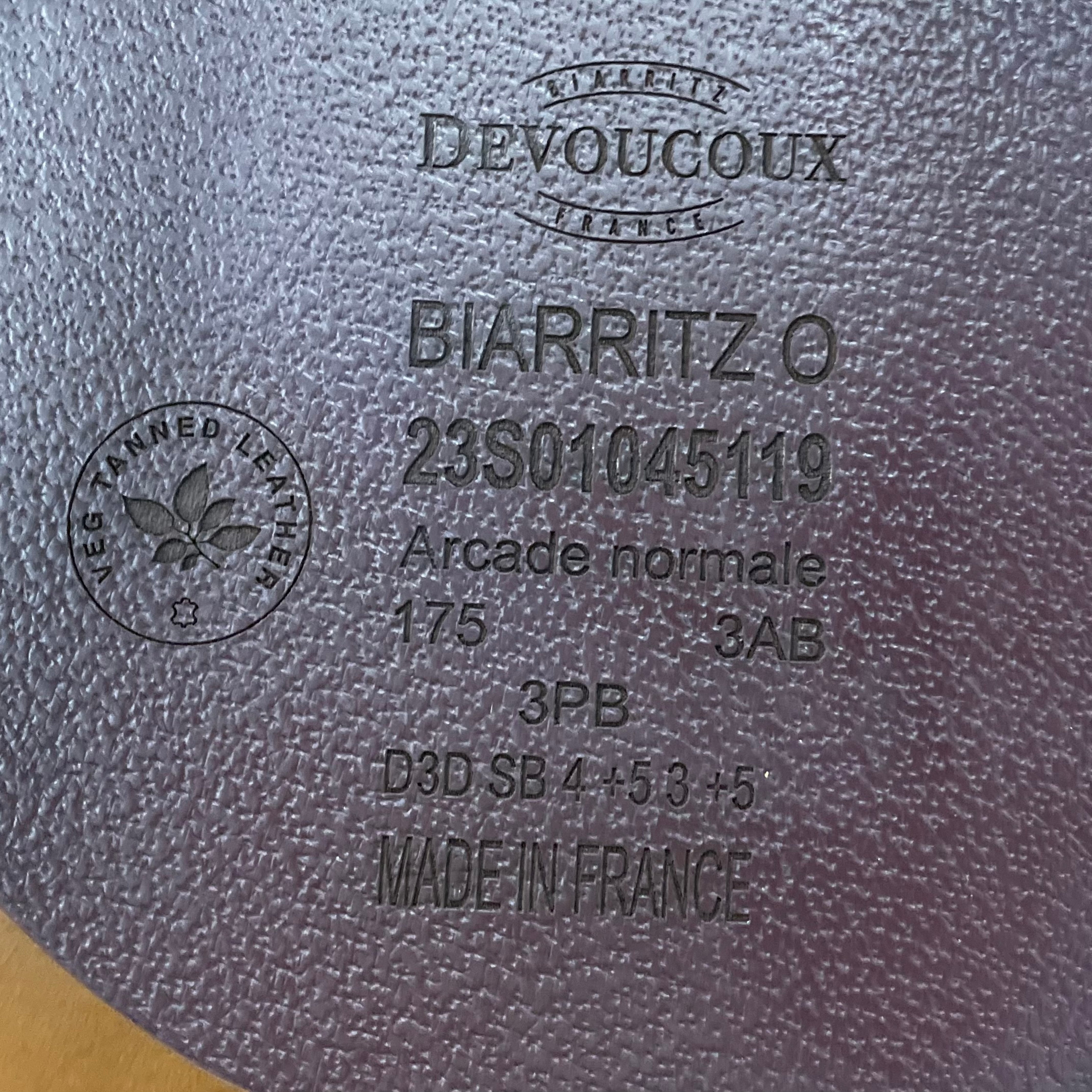 Devoucoux Biarritz O Saddle 17.5" 3AB