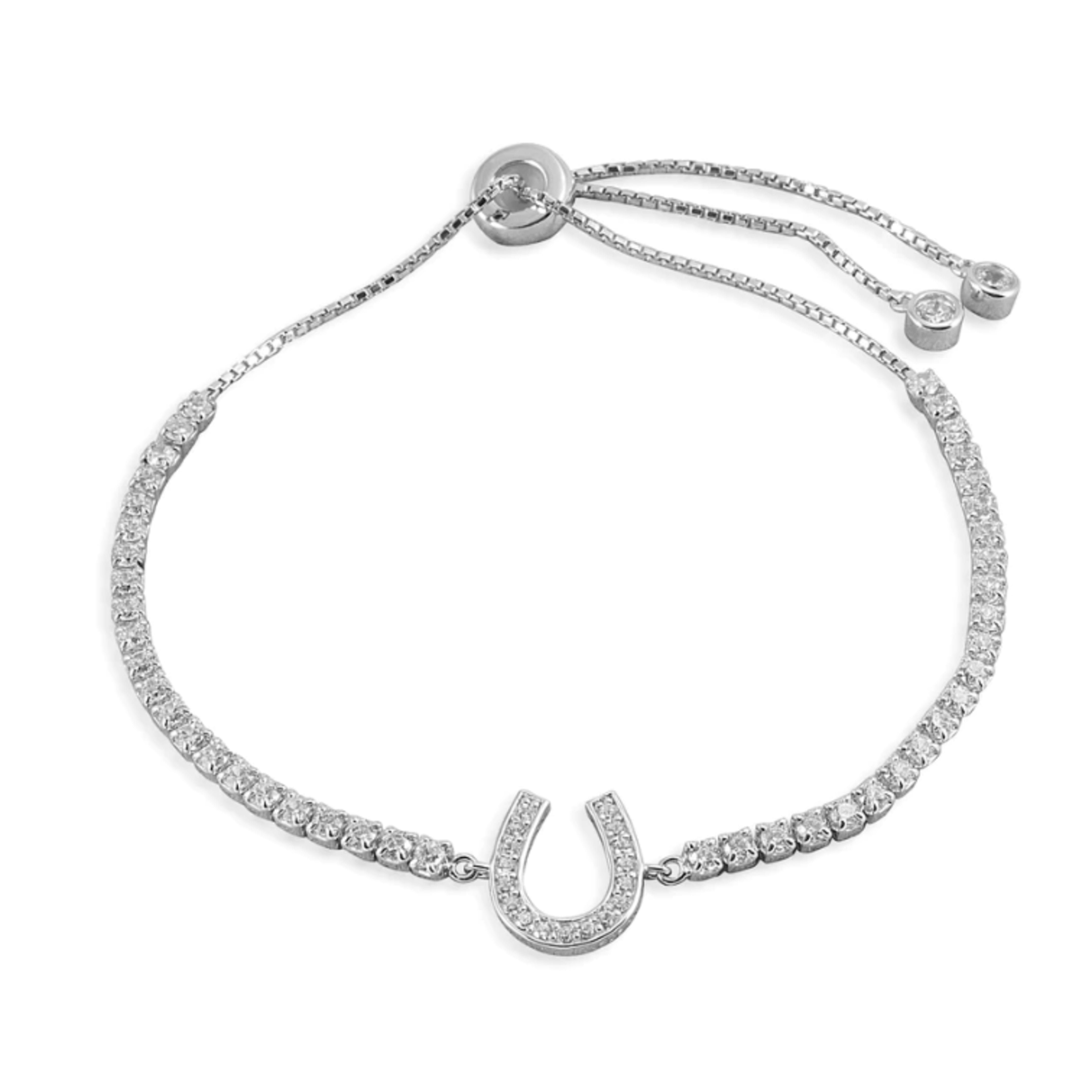 Kelly Herd Horseshoe Tennis Bracelet