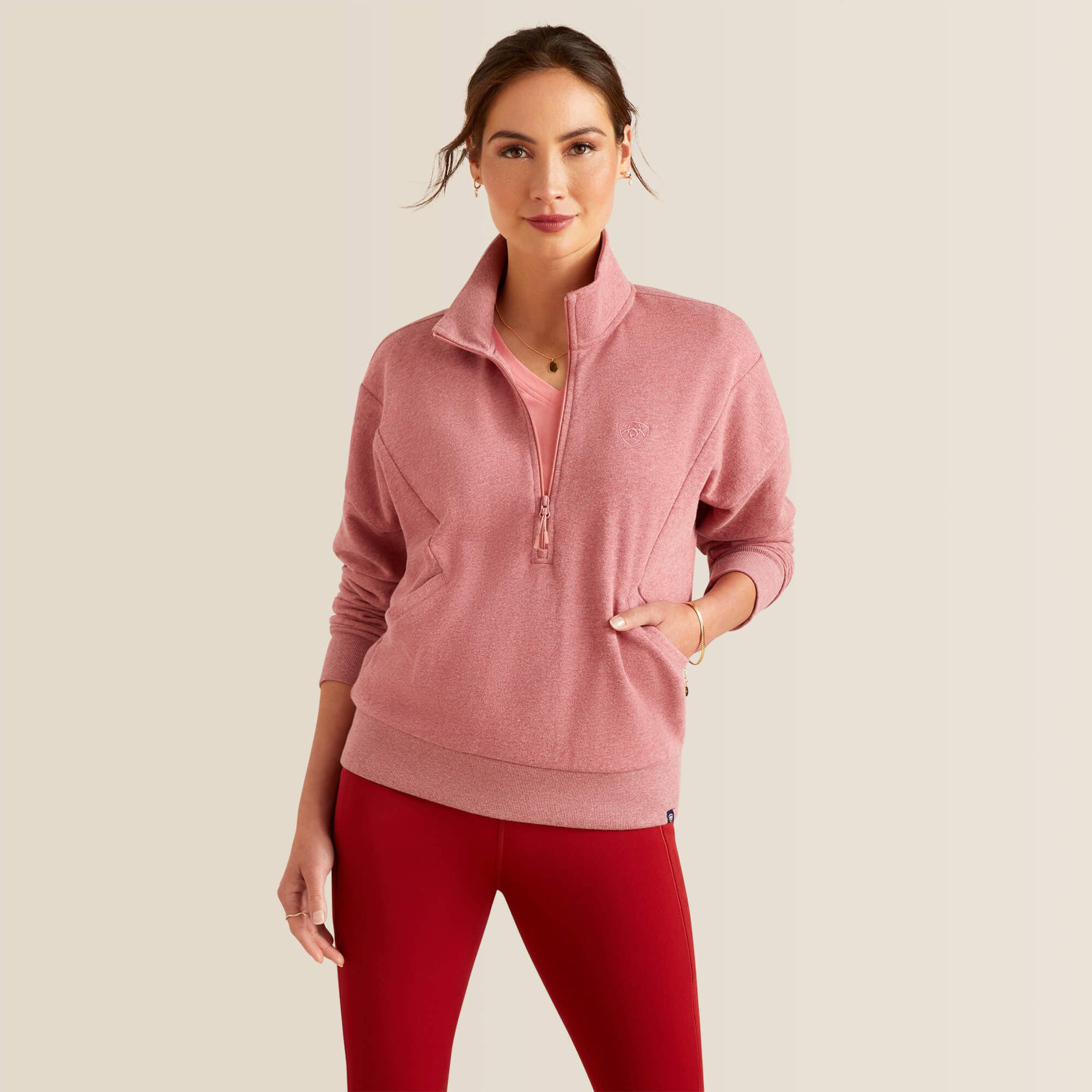 Ariat Friday 1/2 Zip Sweatshirt ladies