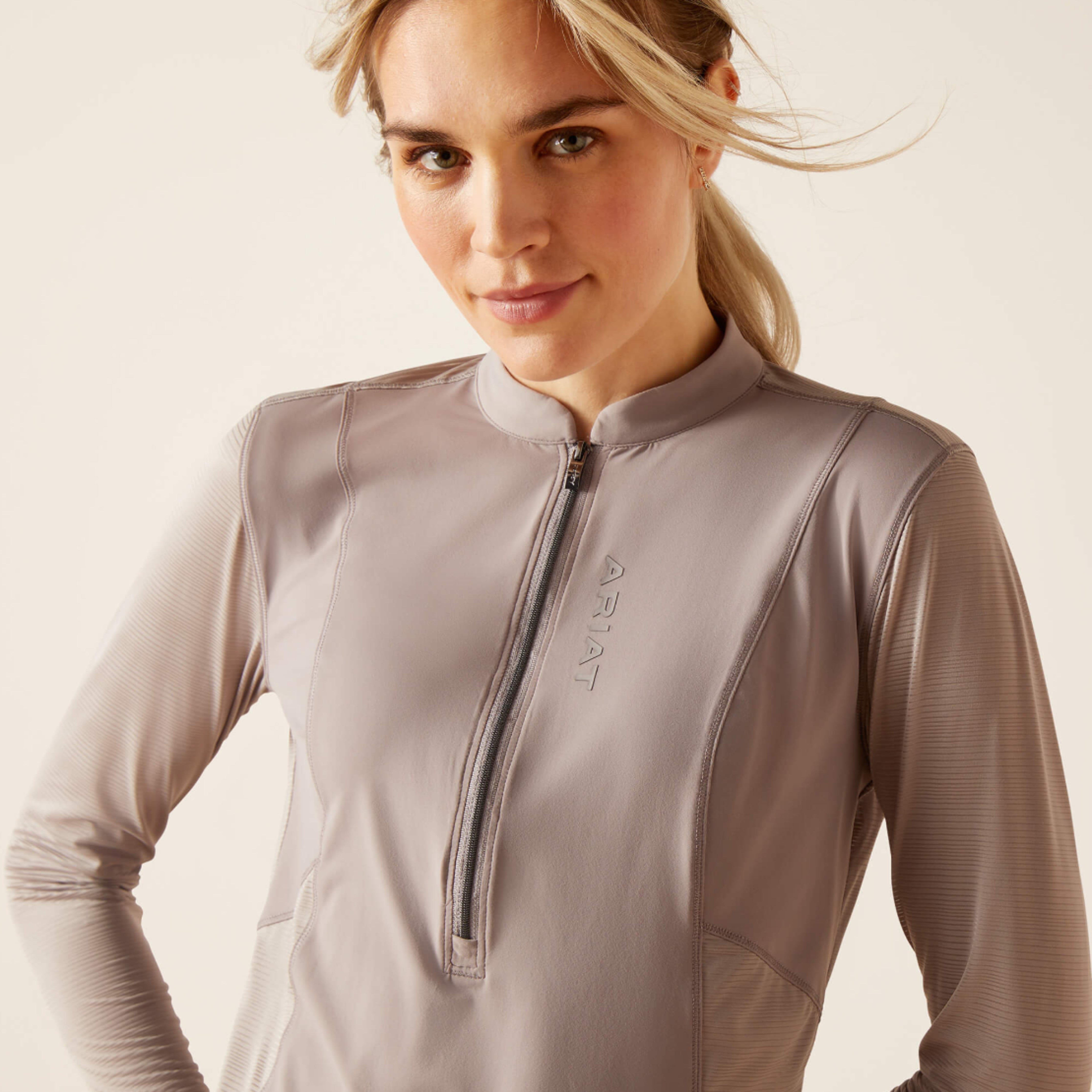 Ariat Breathe 1/2 Zip Long Sleeve ladies