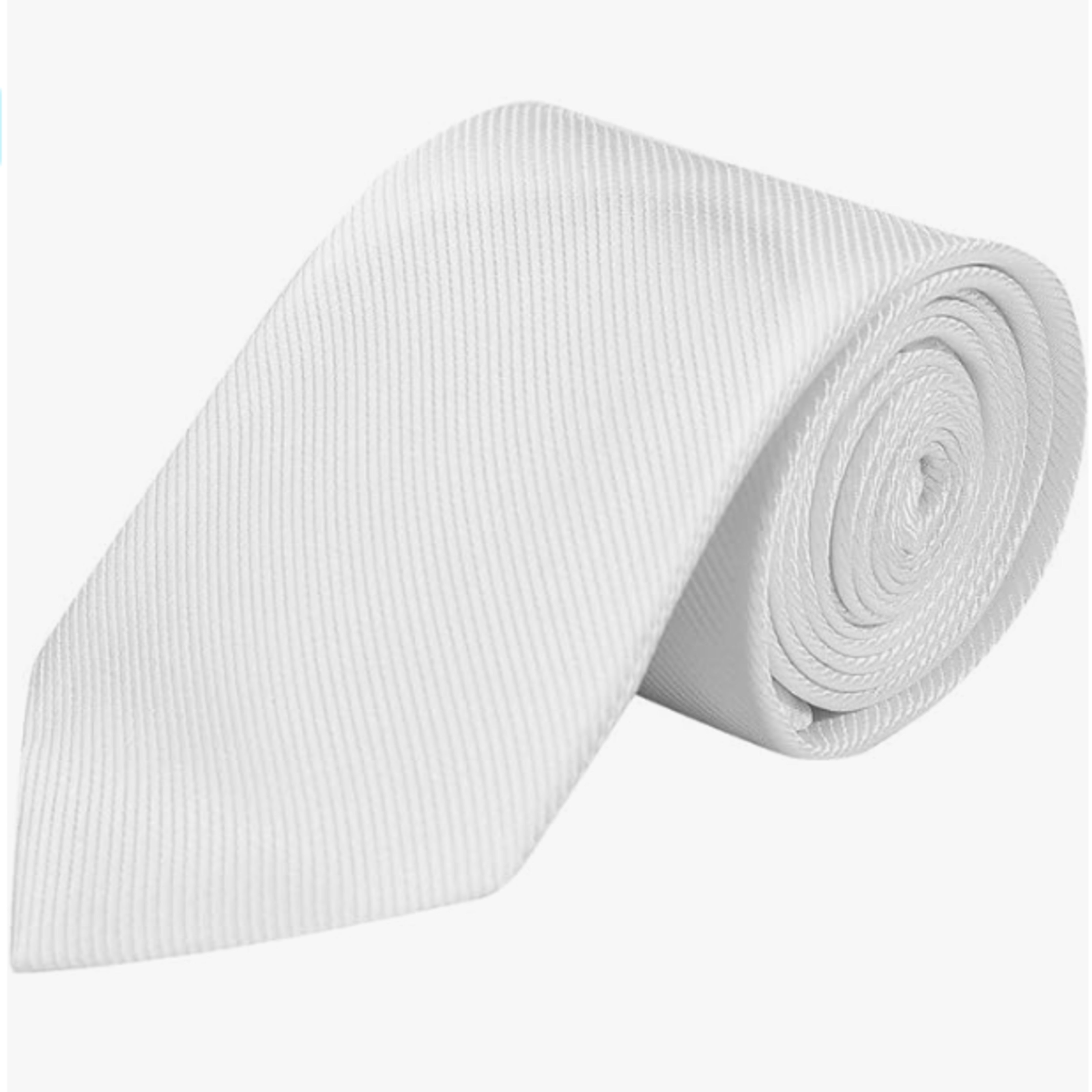 White Neck Tie mens