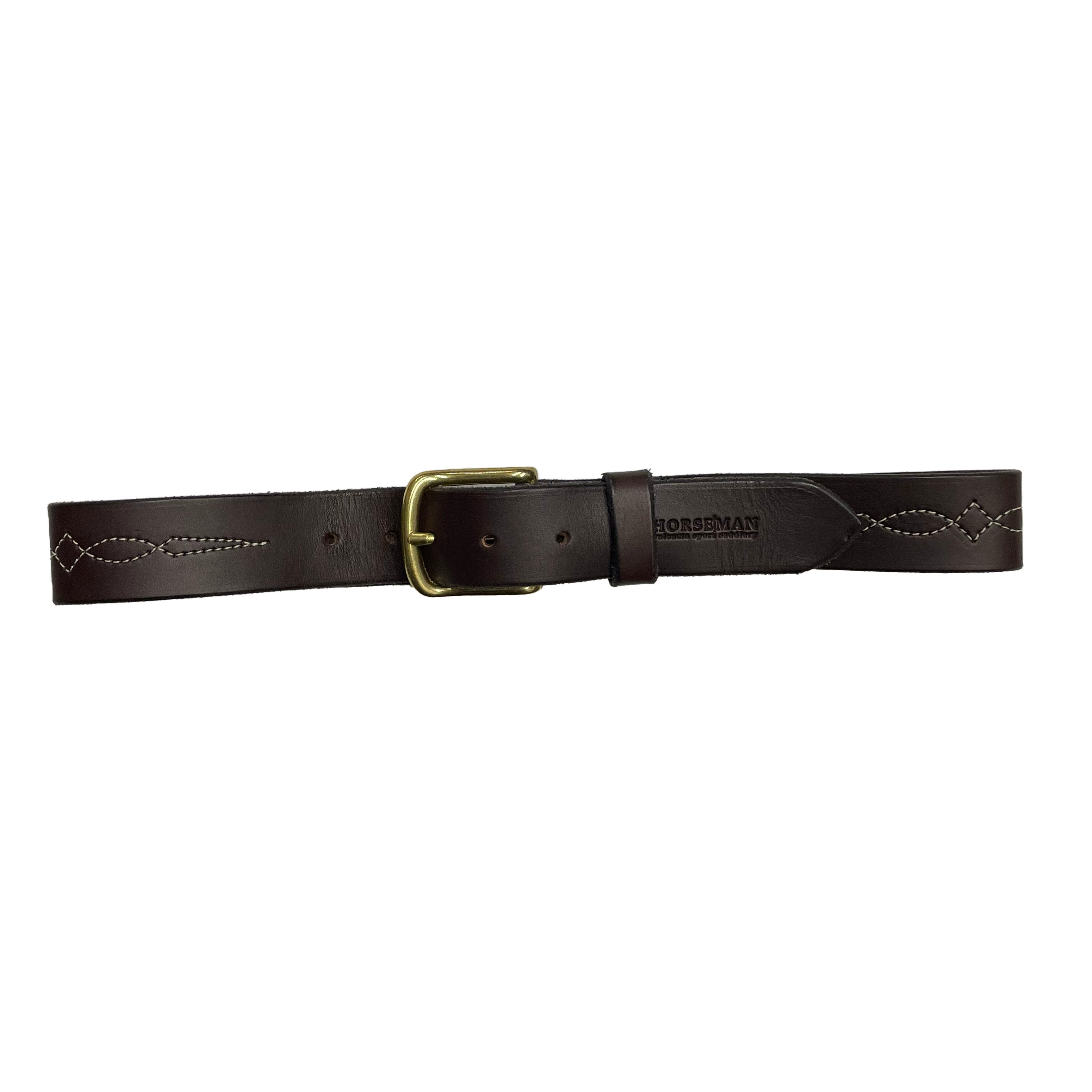 Horse|Man Belt Fancy Stitch