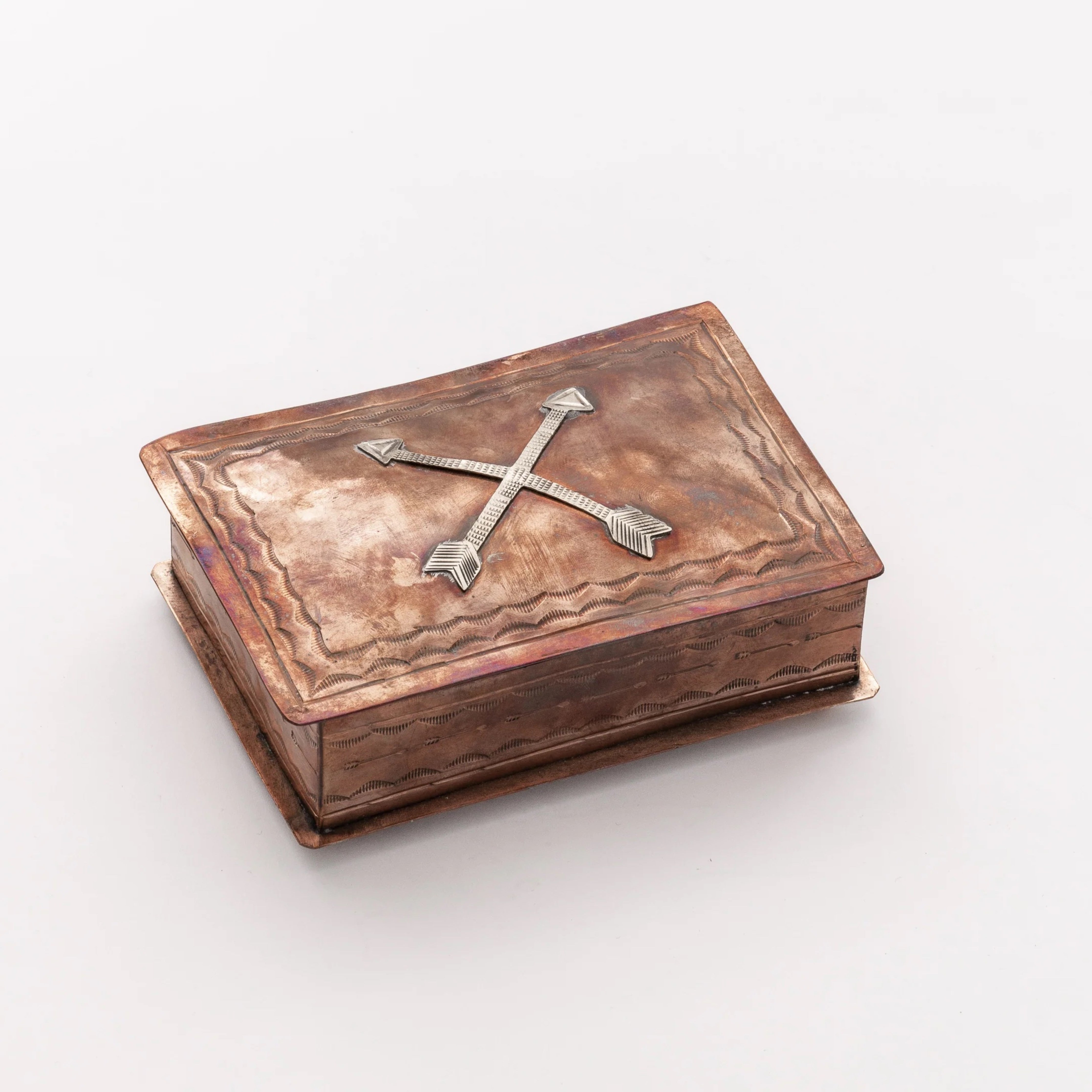 J Alexander Rustic Keepsake Box