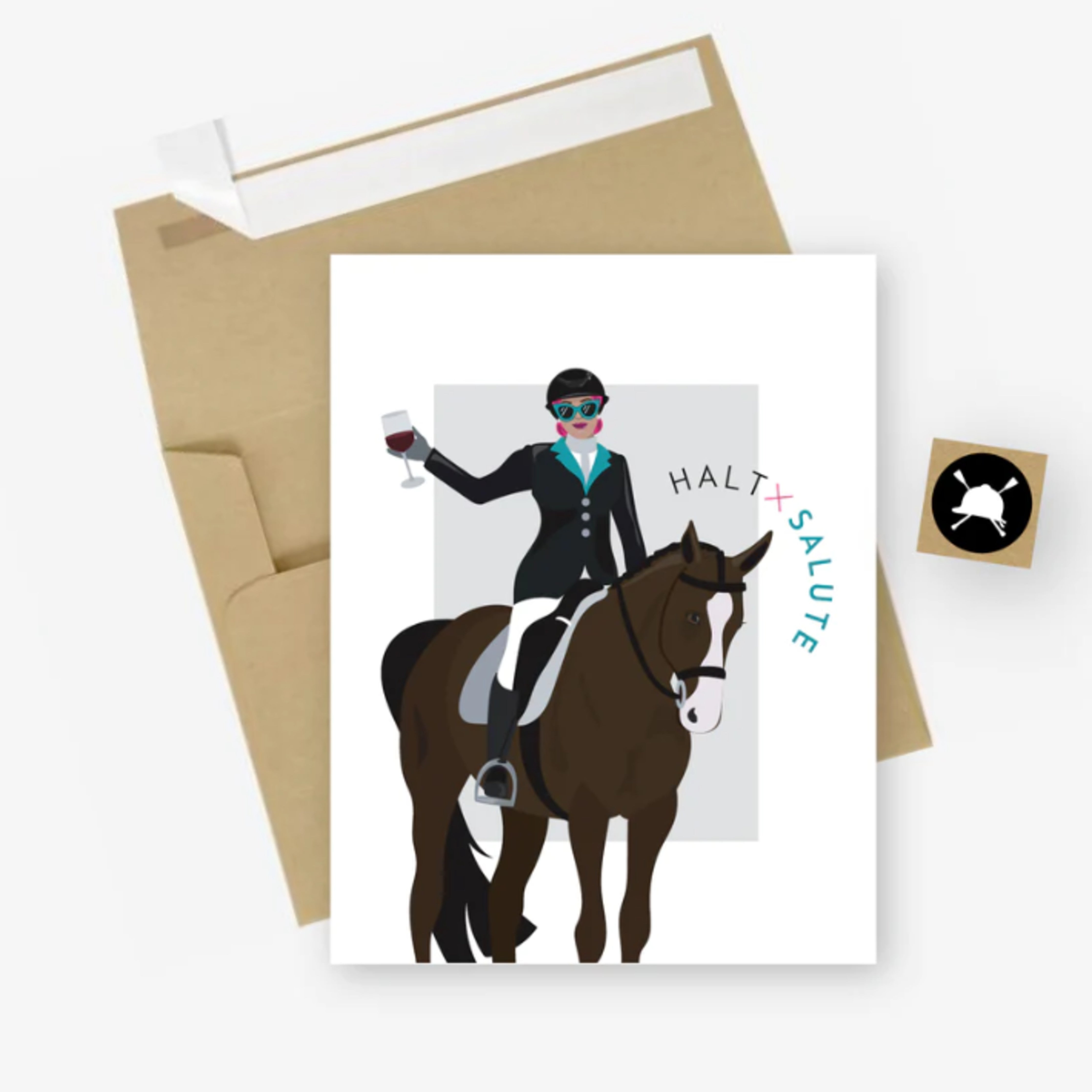 Hunt Seat Paper Co. Greeting Card Individual