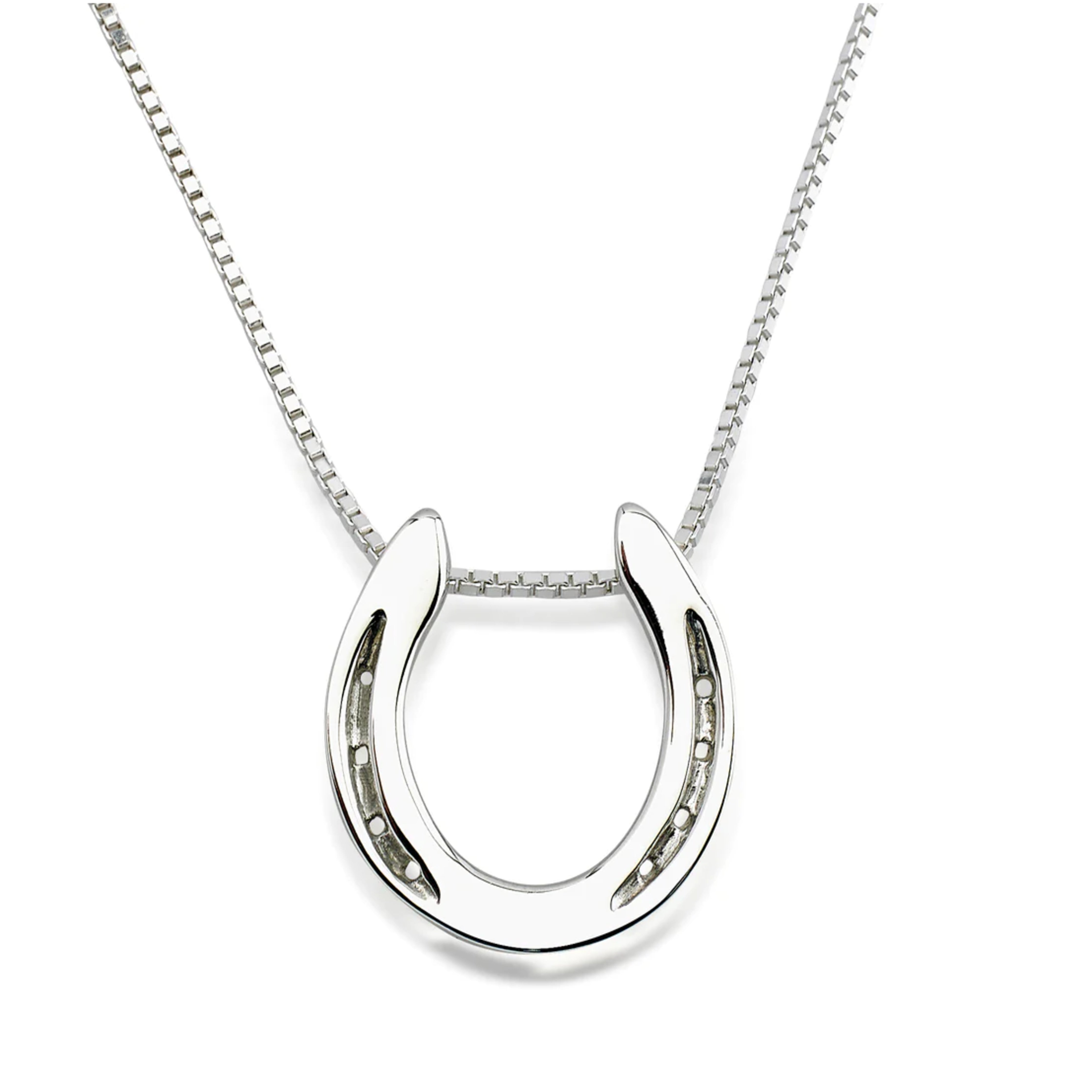 Keg Shoe Necklace Sterling