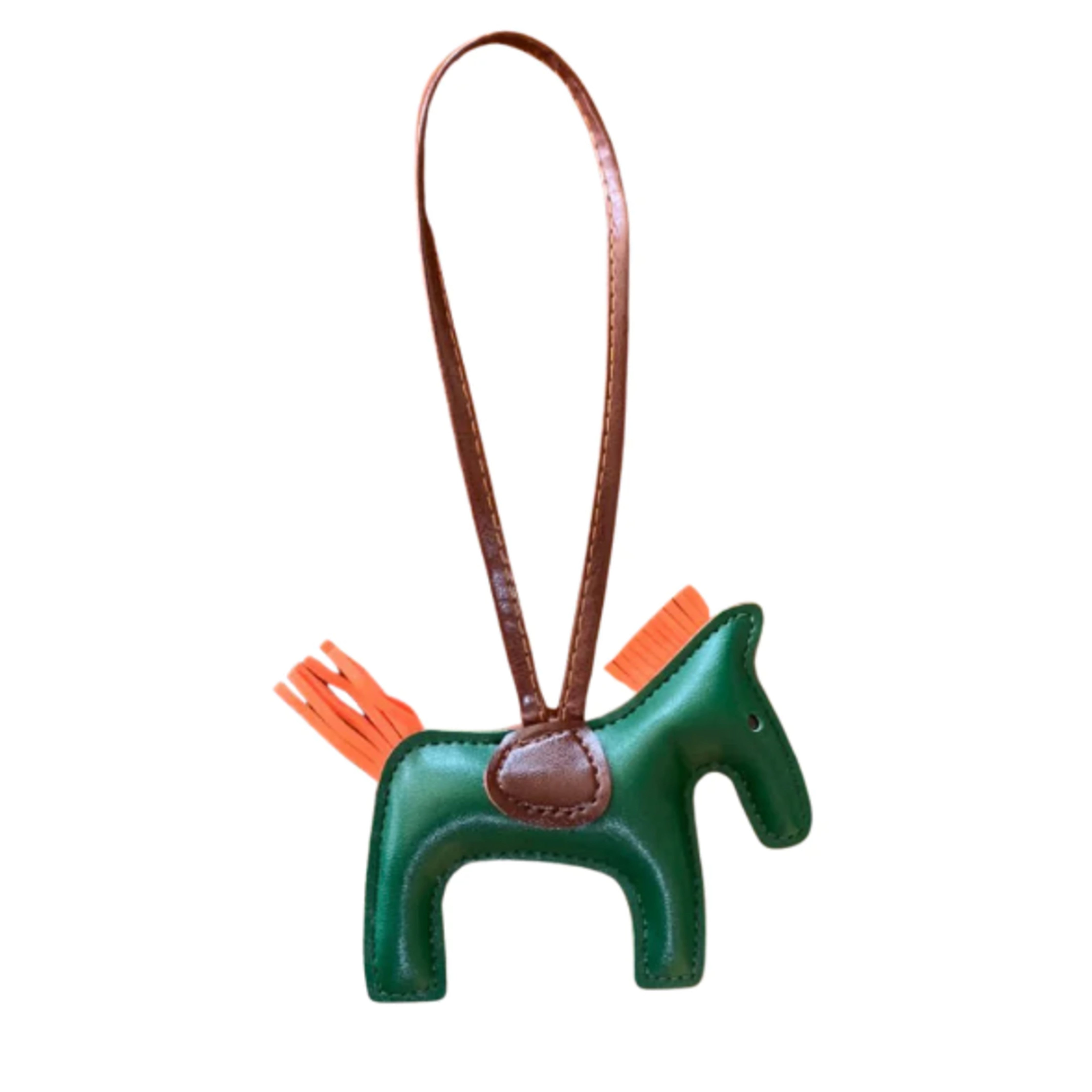 Rodeo Horse Leather Bag Charm