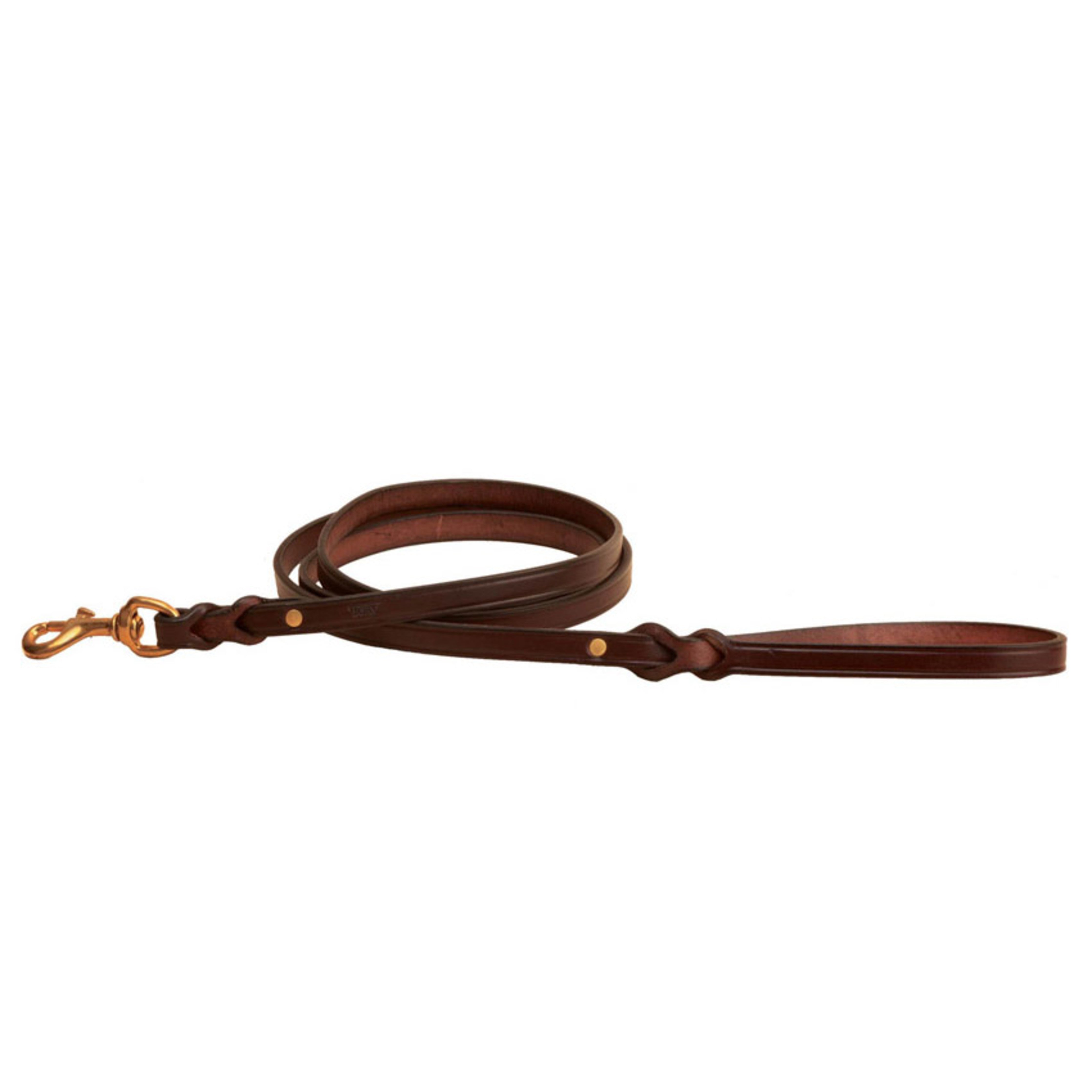 Tory Split Twist Leather Dog Leash