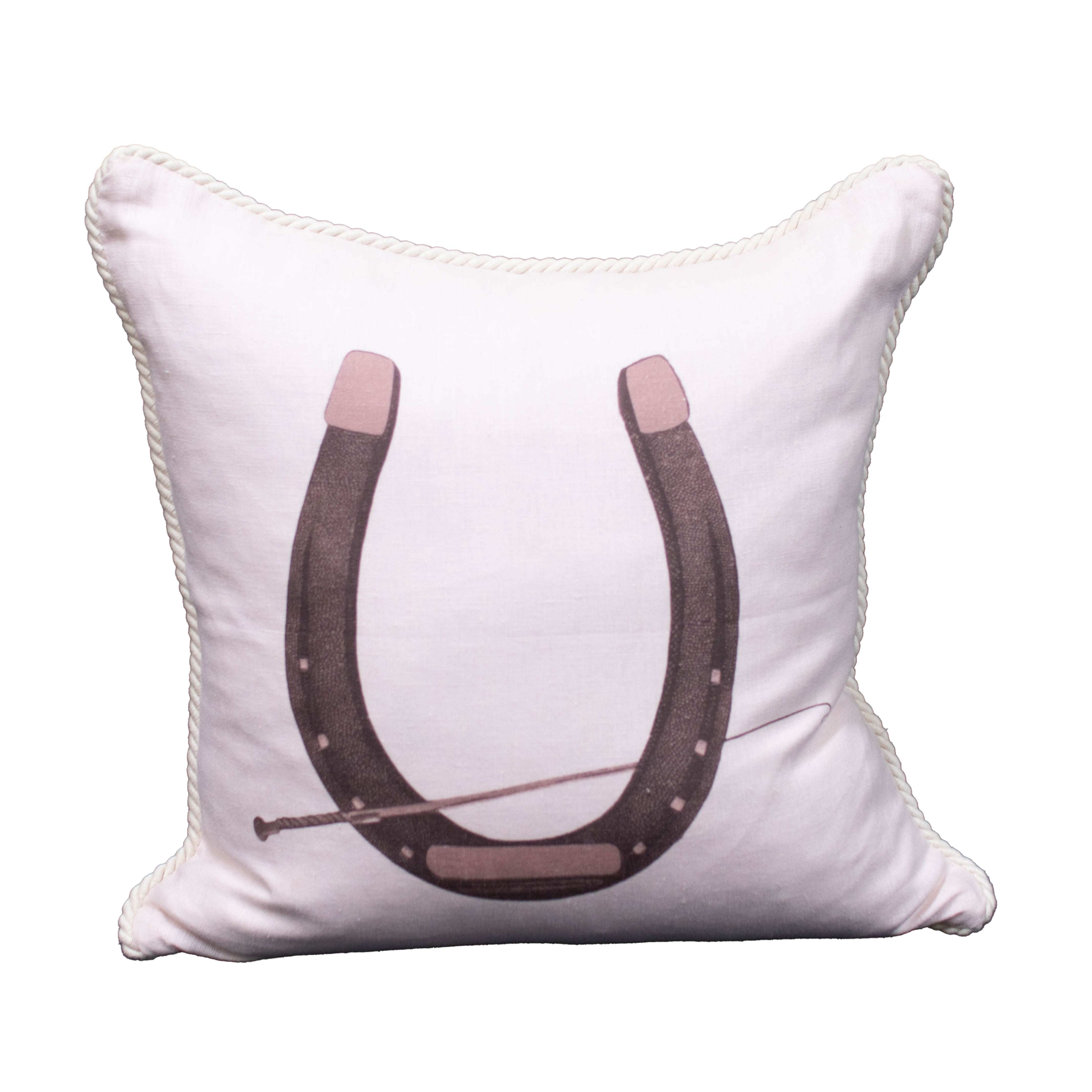 Ox Bow Corded Linen Pillow