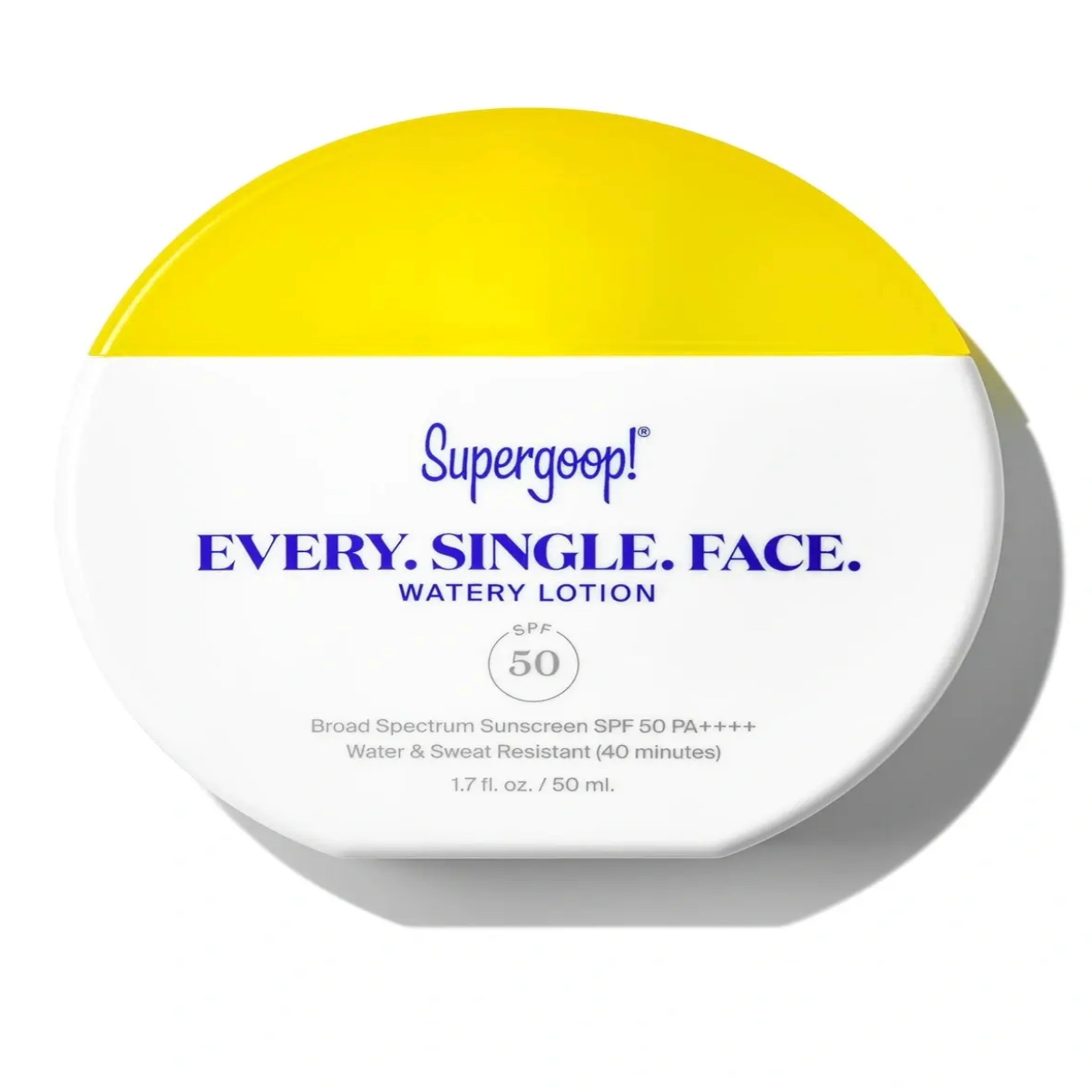 Supergoop! Every. Single. Face. Watery Lotion SPF 50 1.7 oz