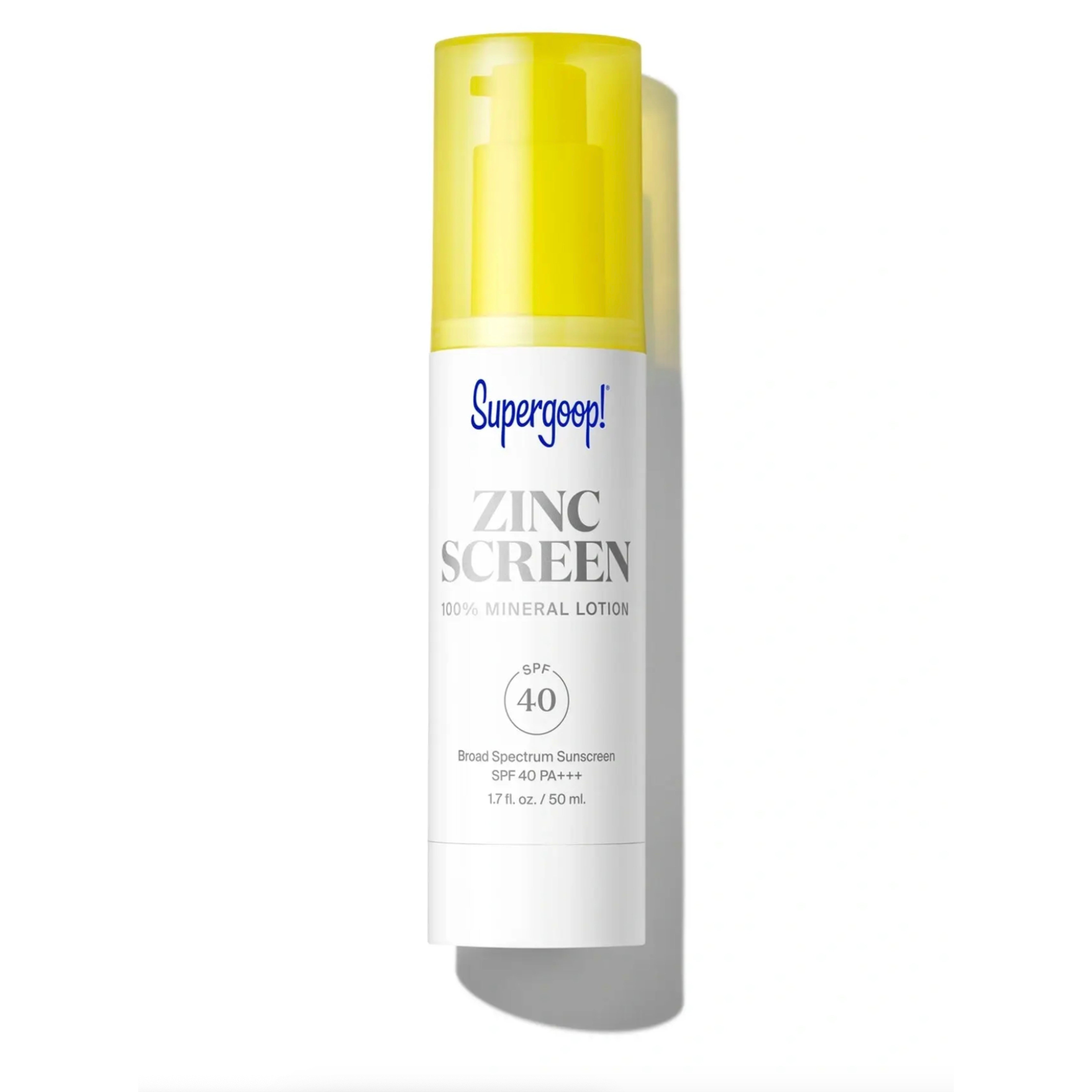 Supergoop! Zincscreen Mineral Lotion SPF 40 / 1.7 oz