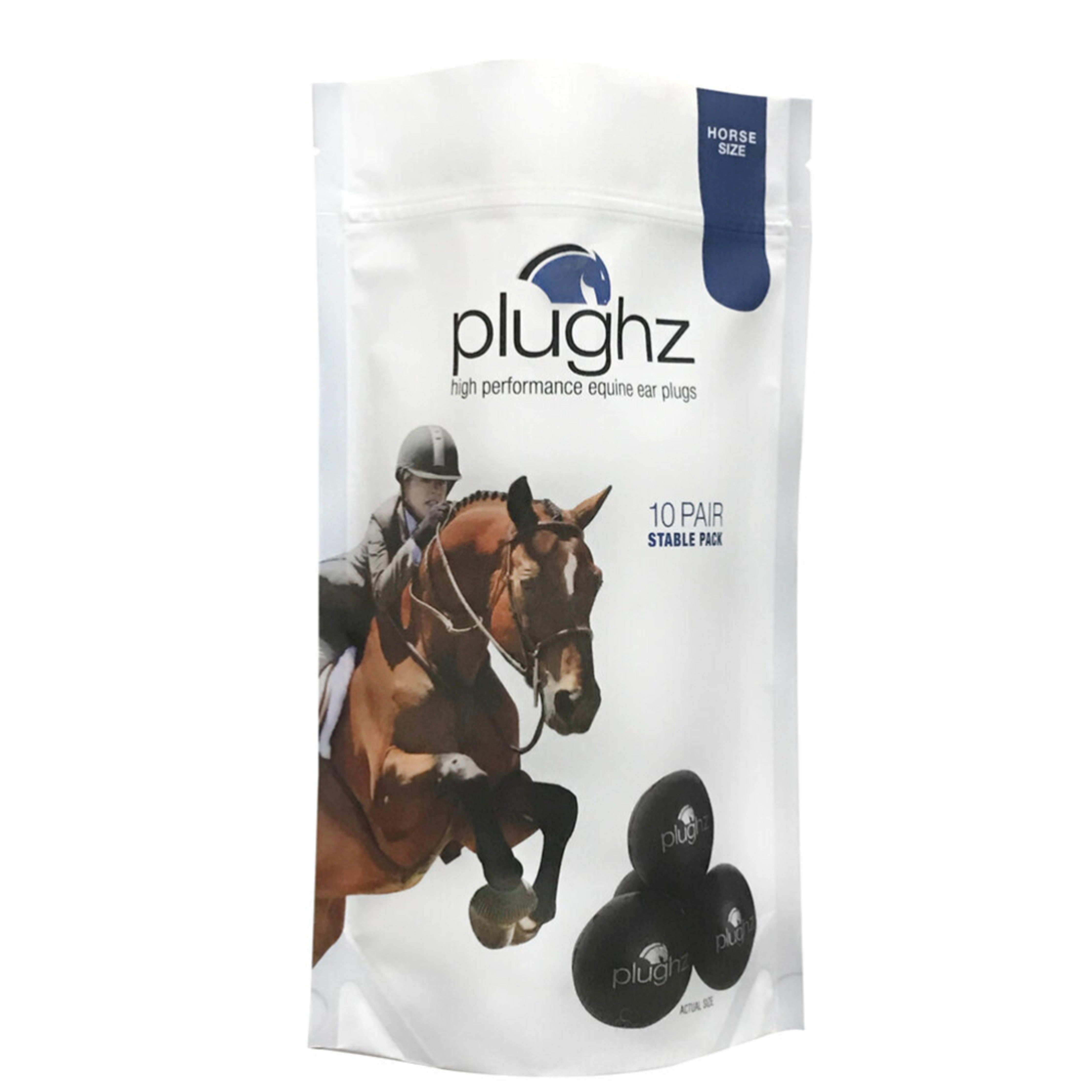 Plughz Equine Ear Plugs 10 pair