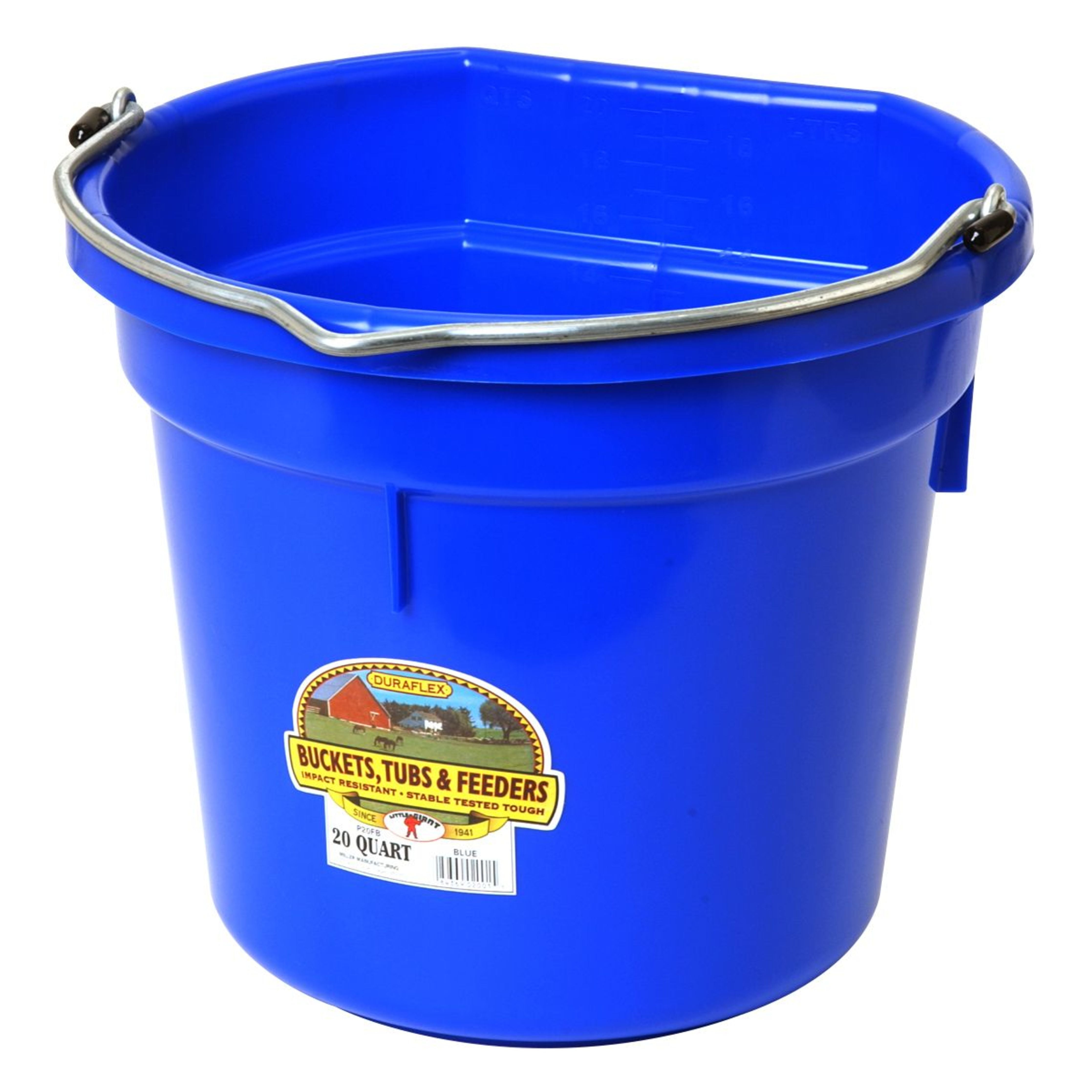 Bucket Flat Back 20qt