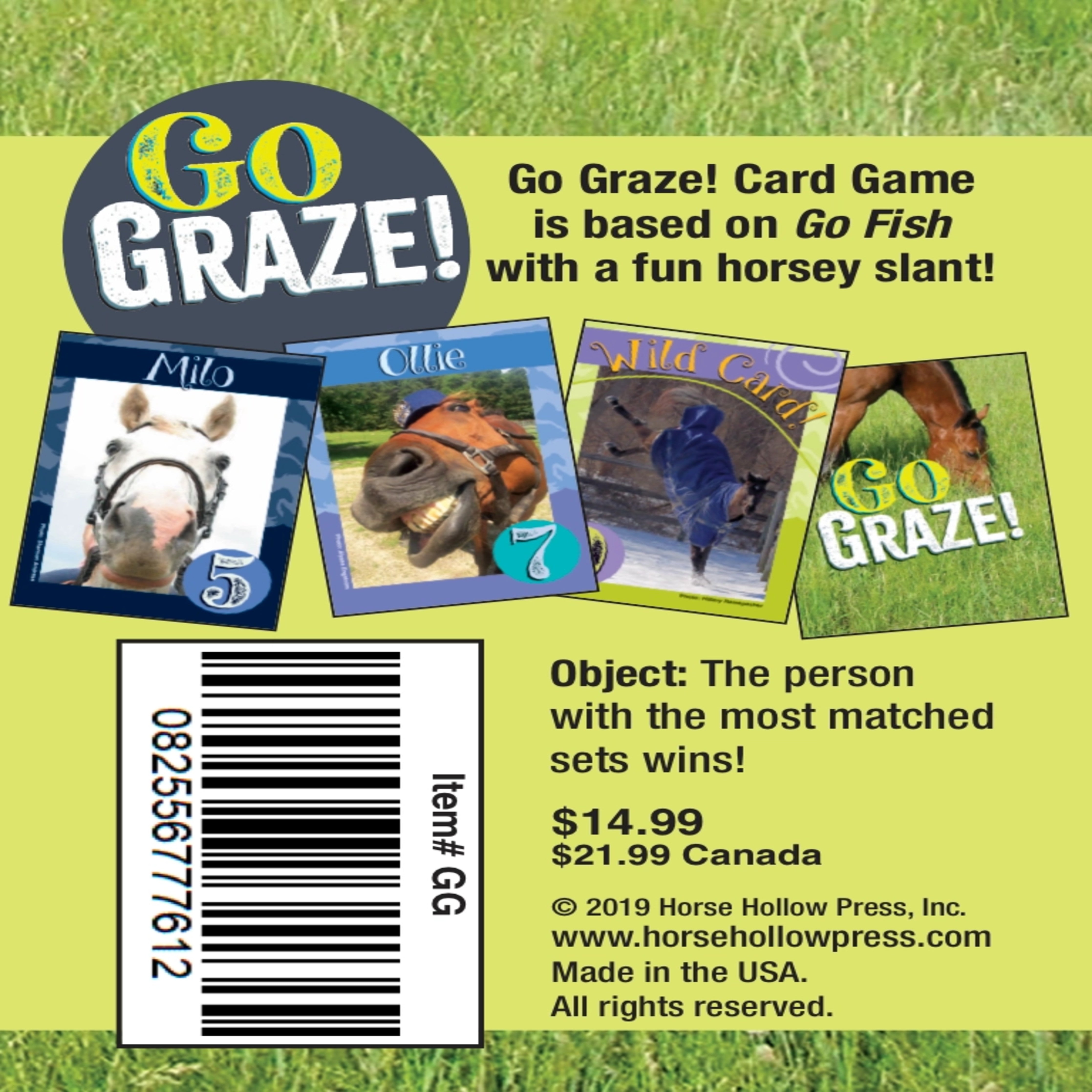 Go Graze! Horse Card Game