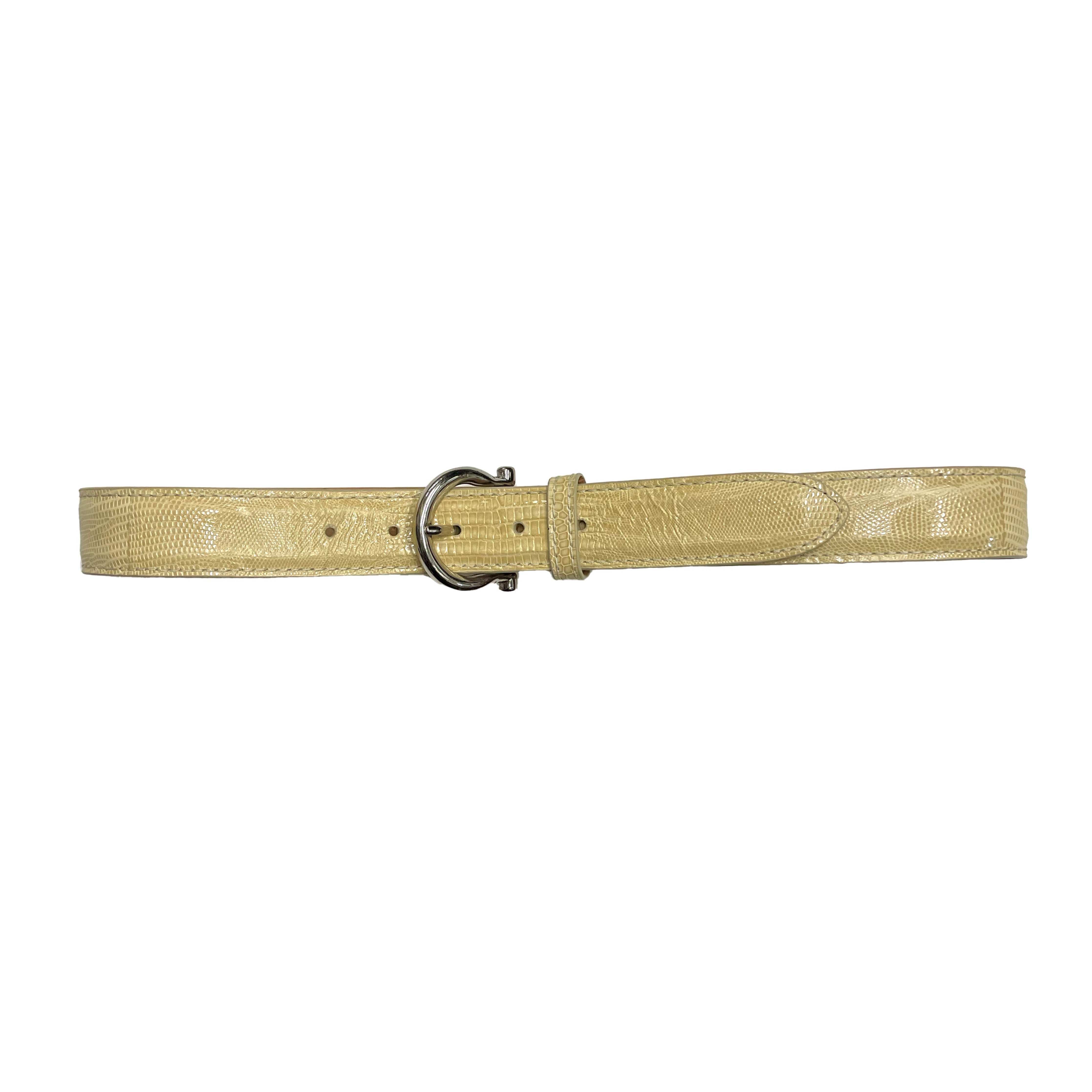 Horse|Man Italy Lizard Belt