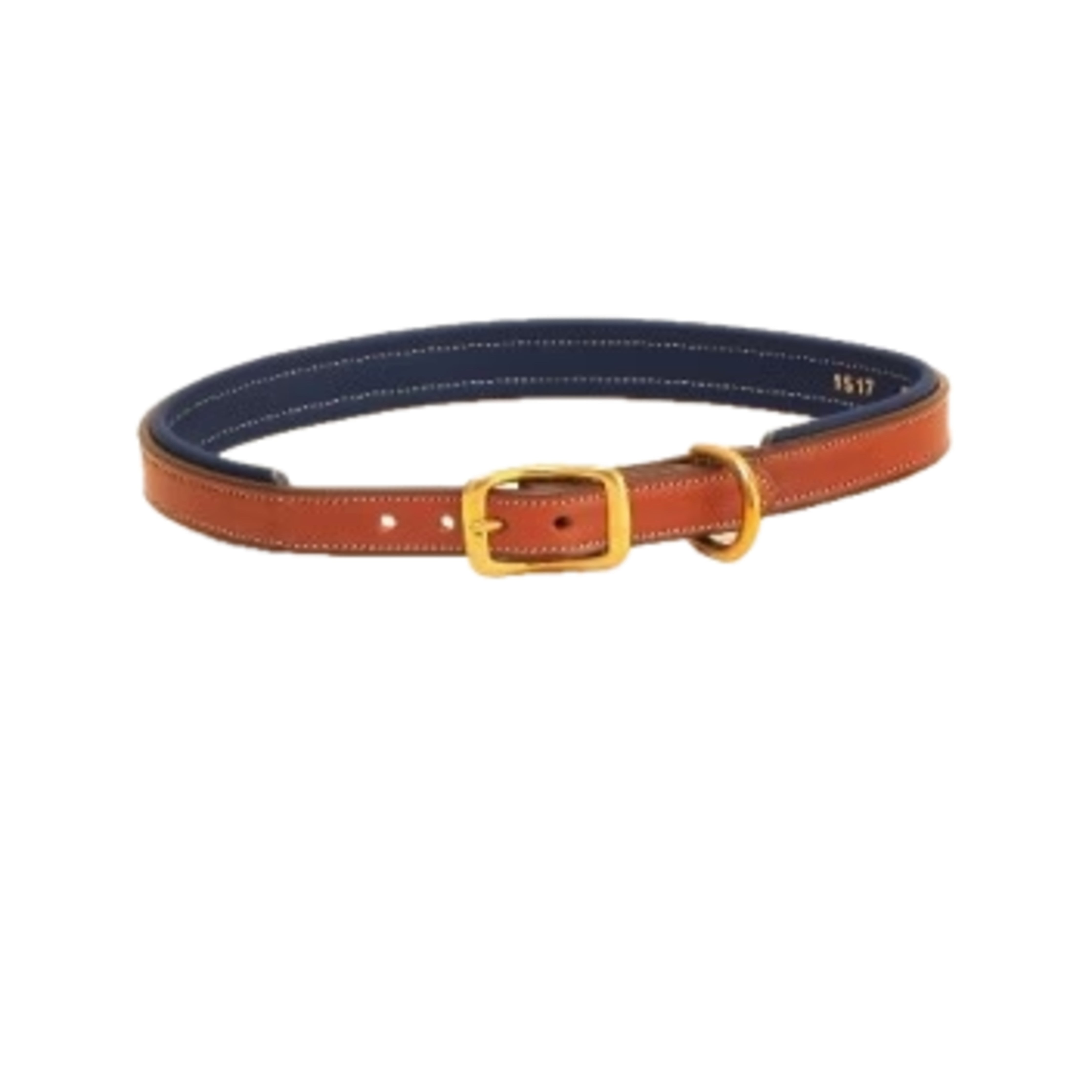 Tory Leather Dog Collar Soft Padded