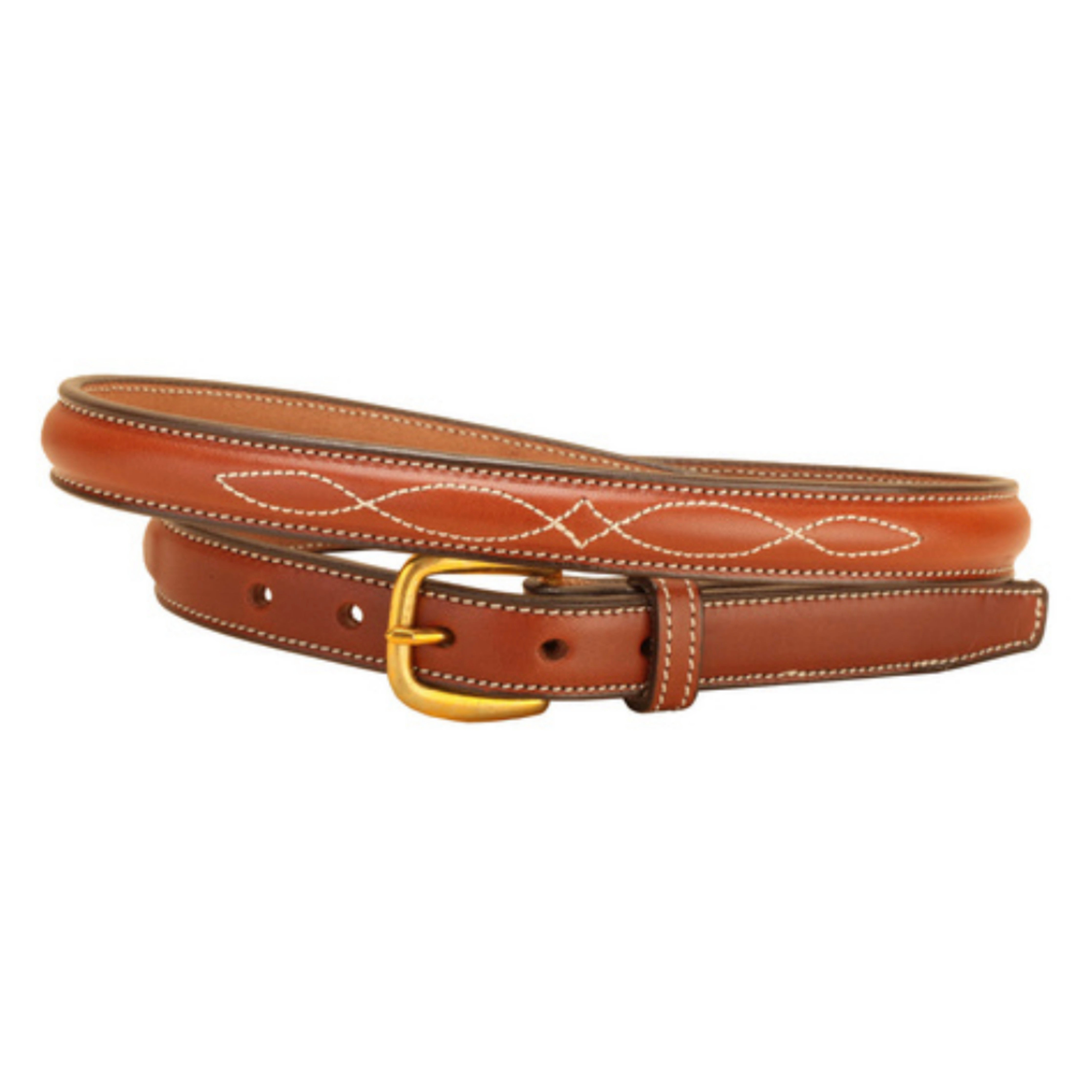 Tory Fancy Raised Leather Belt