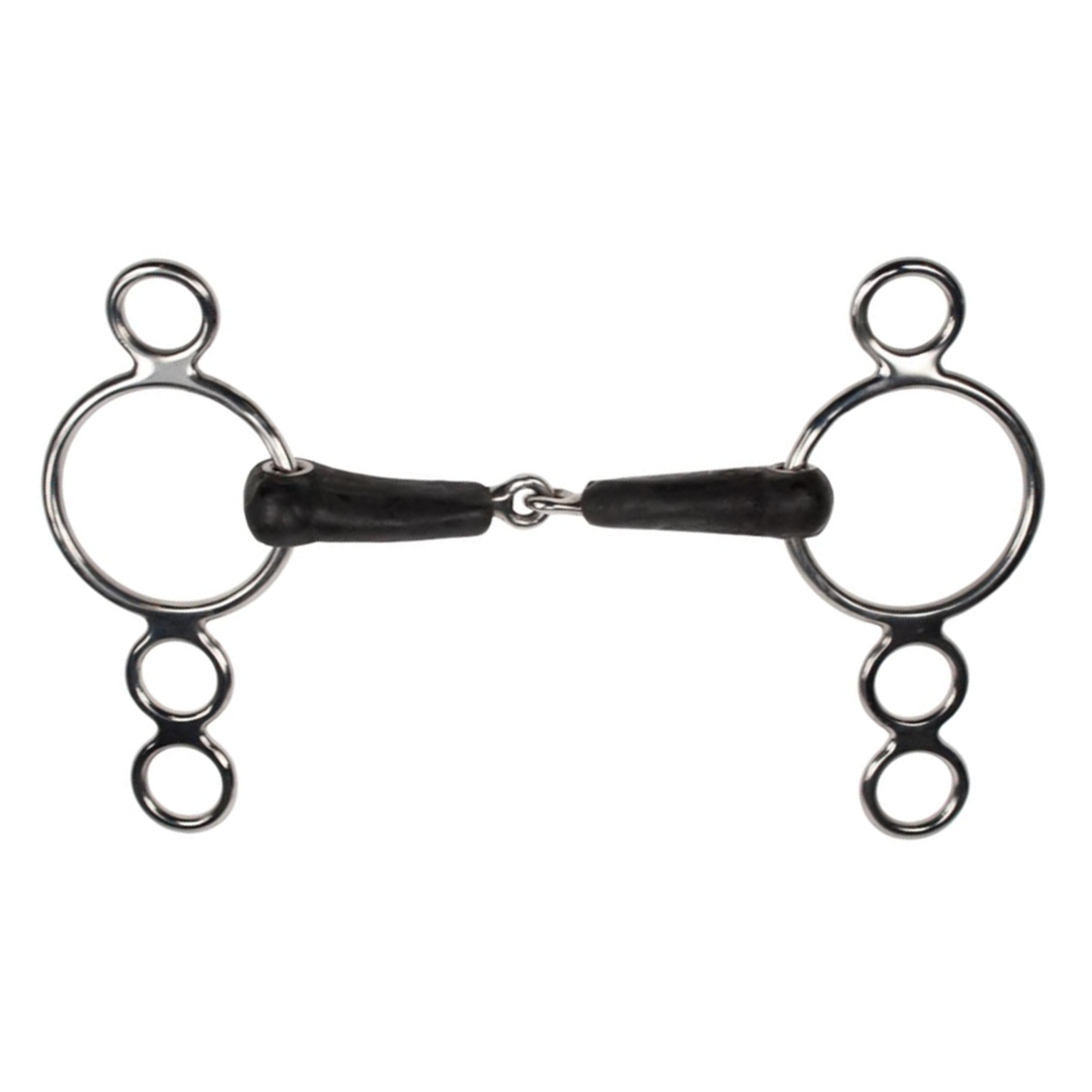 Abbey Bit 3-Ring Rubber Jointed