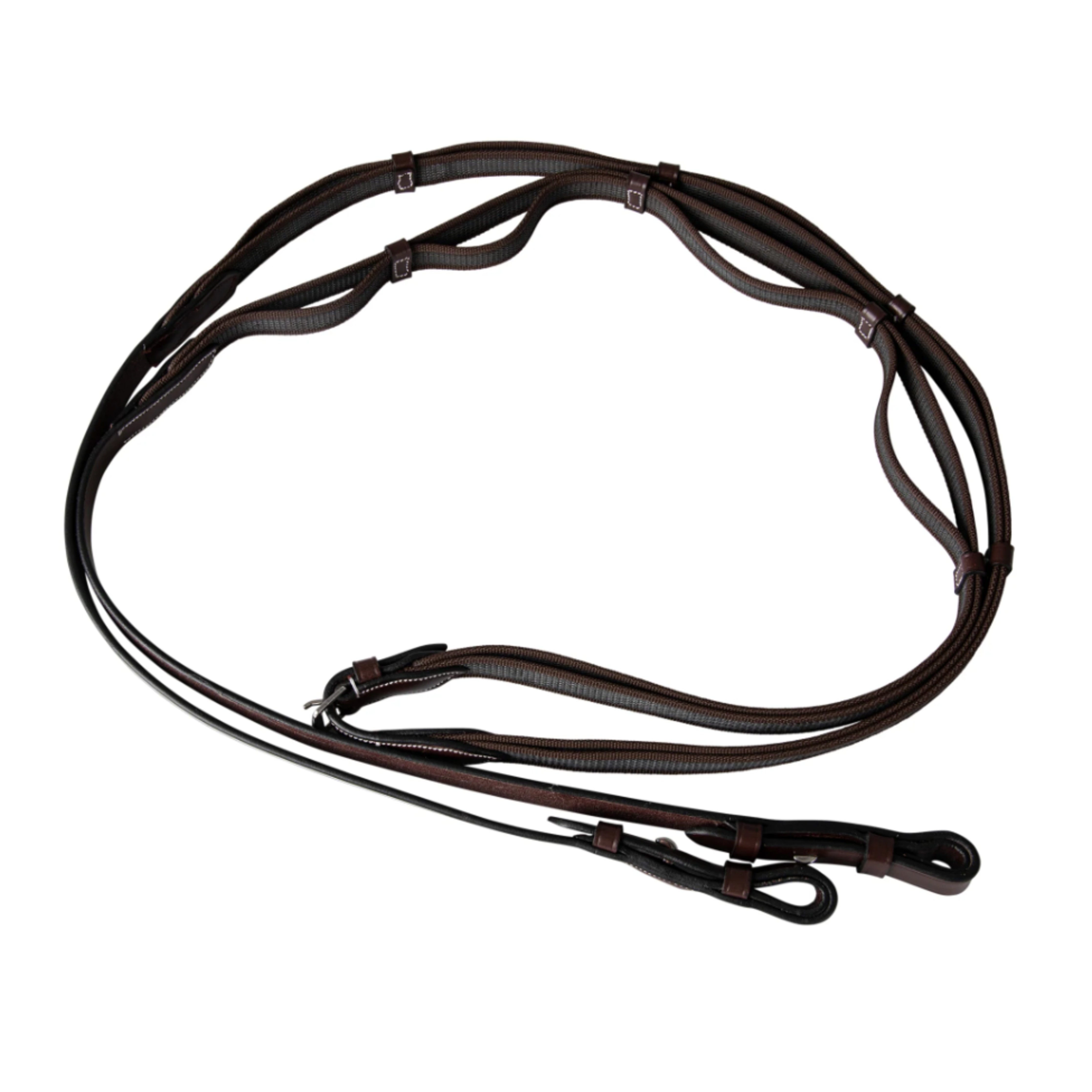 Huntley Double Layer Web Grip Reins