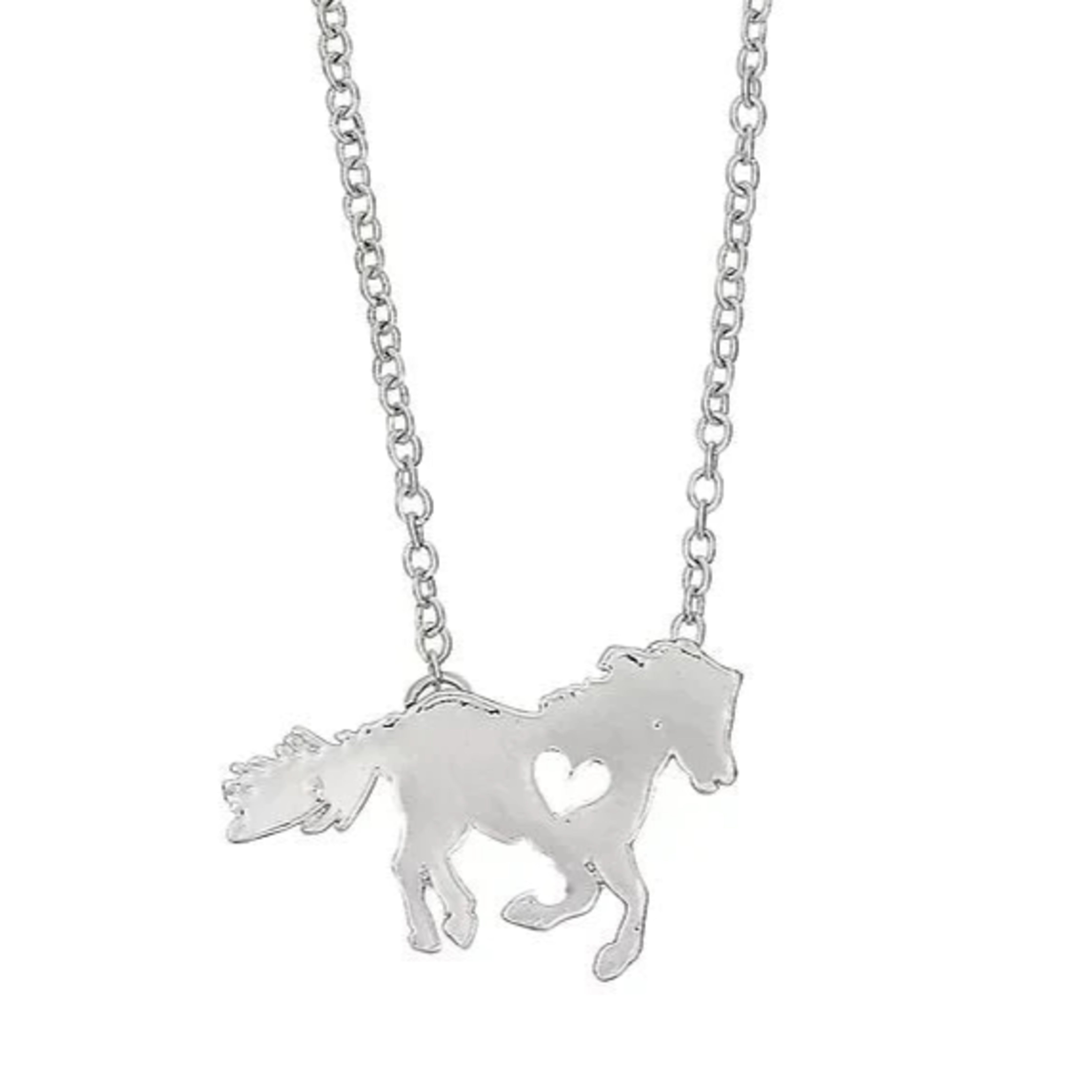 Pony Heart Necklace