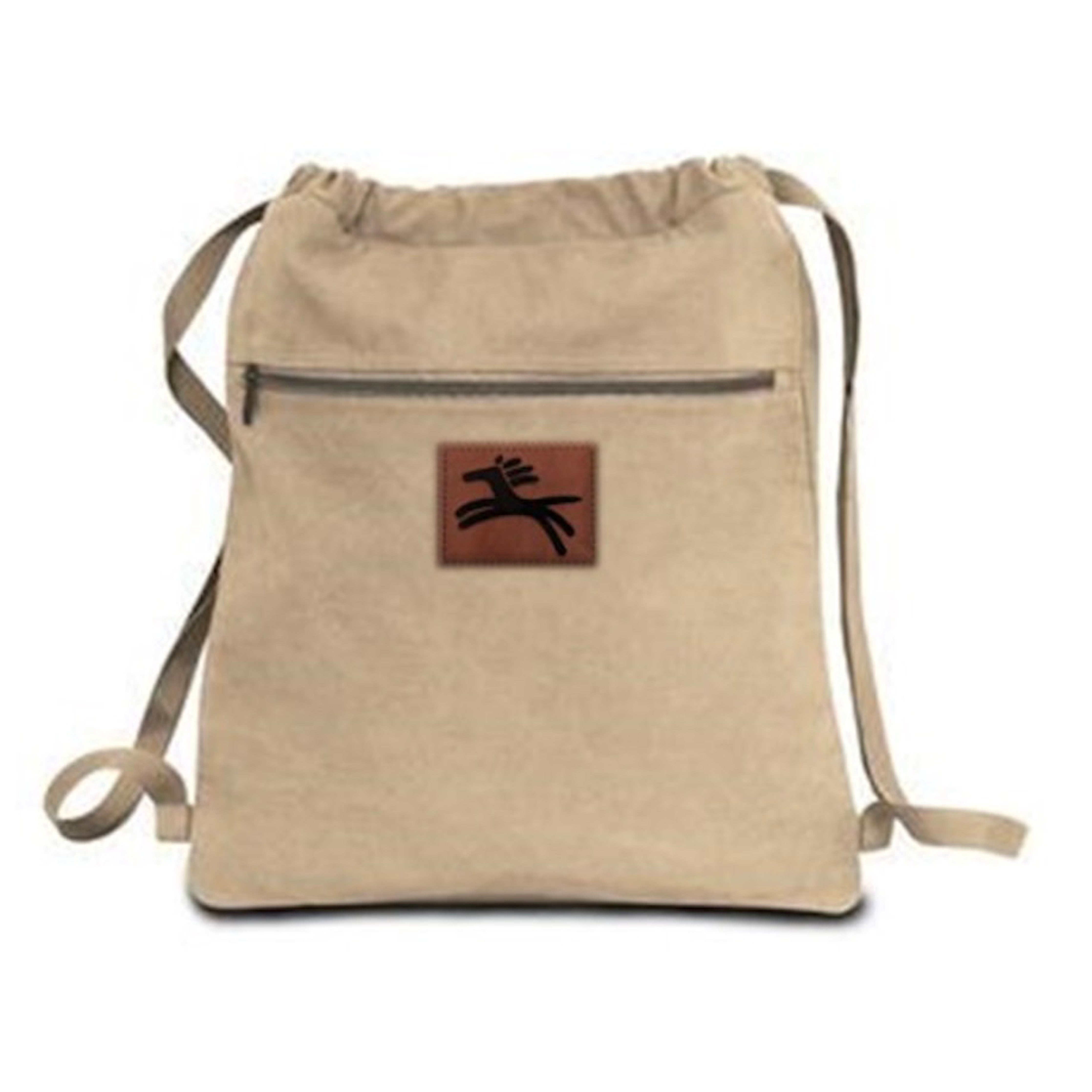 Horseplay Canvas Cinch Backpack