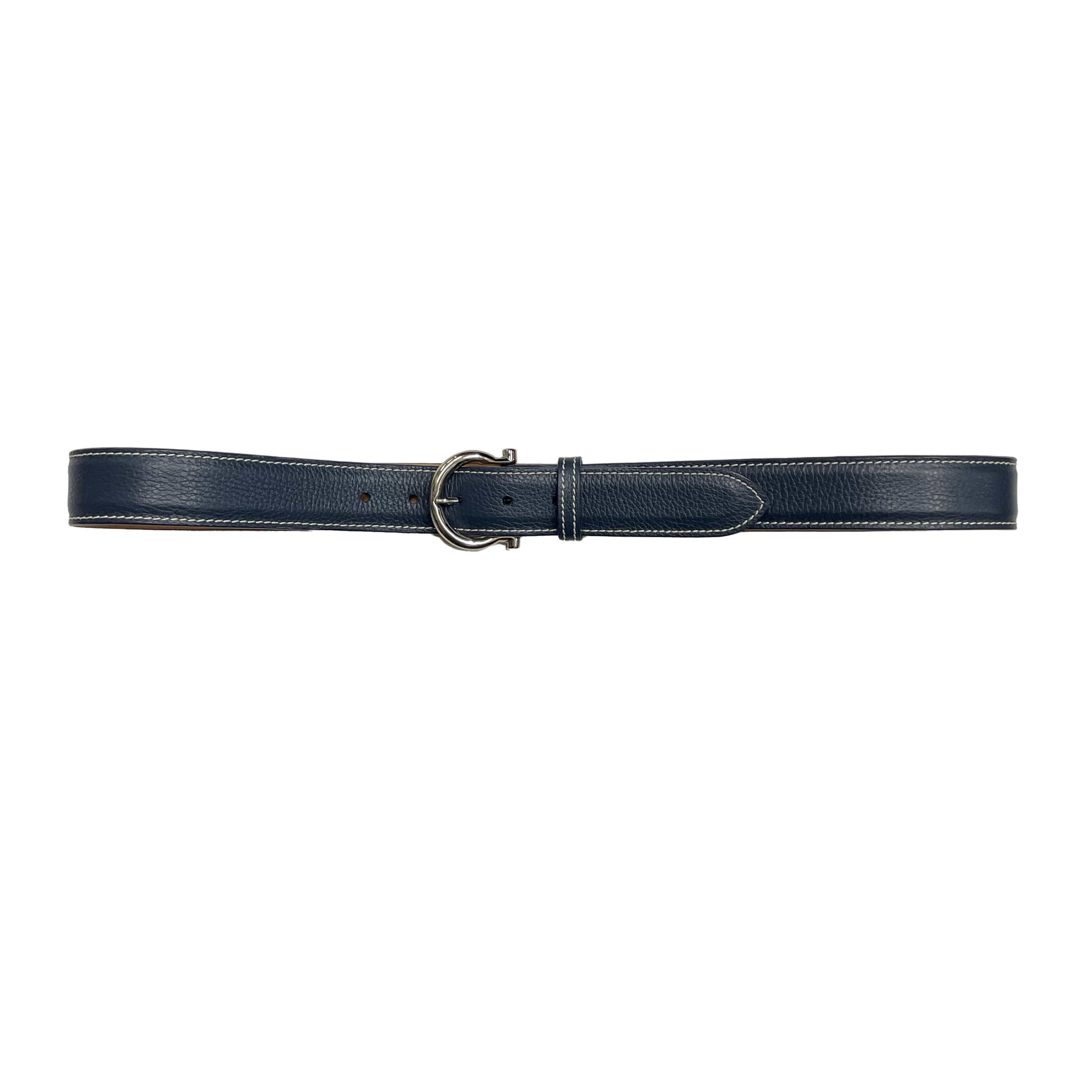 Horse|Man Italy Pebble Calf Belt