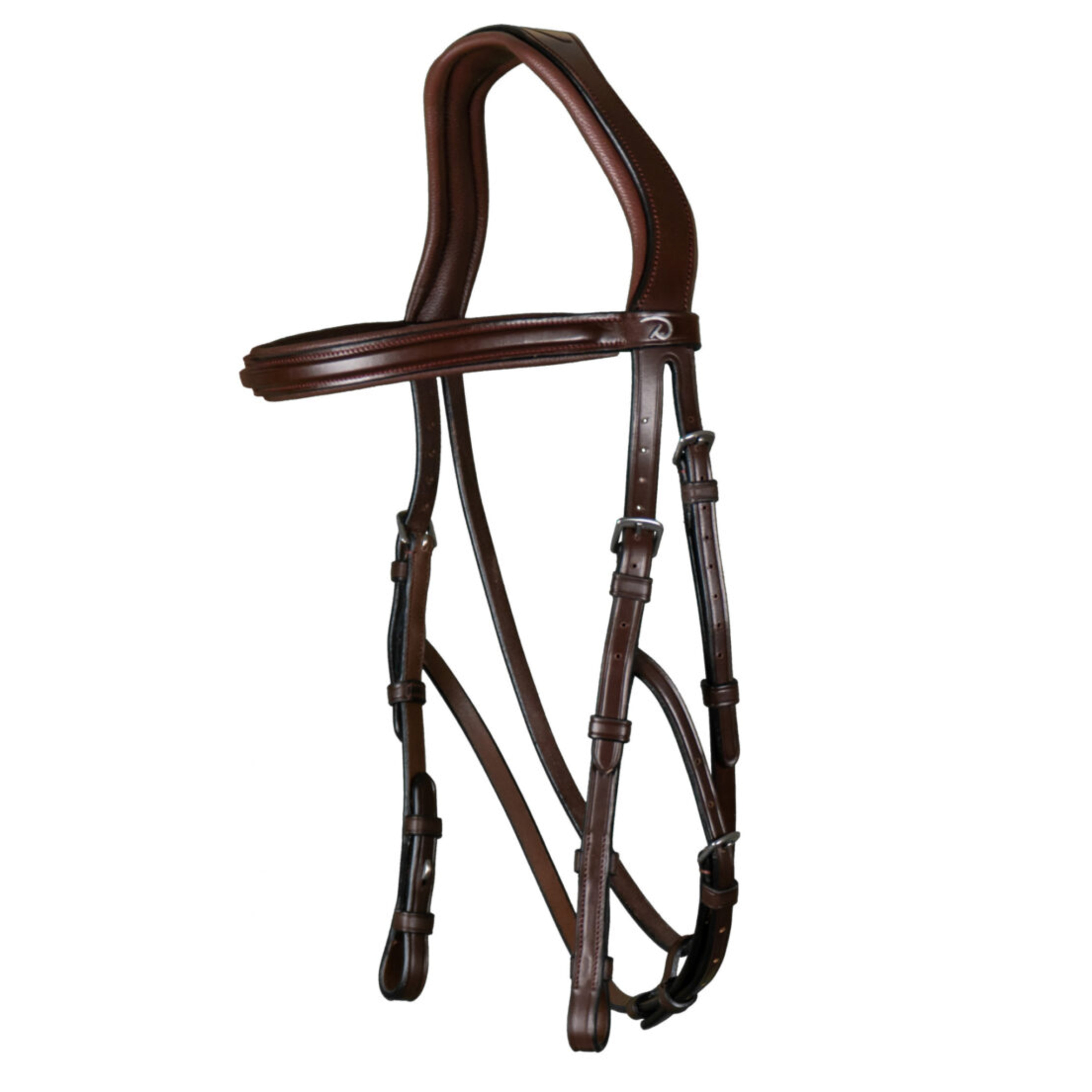 Dyon New English Hackamore Bridle Silver/Full