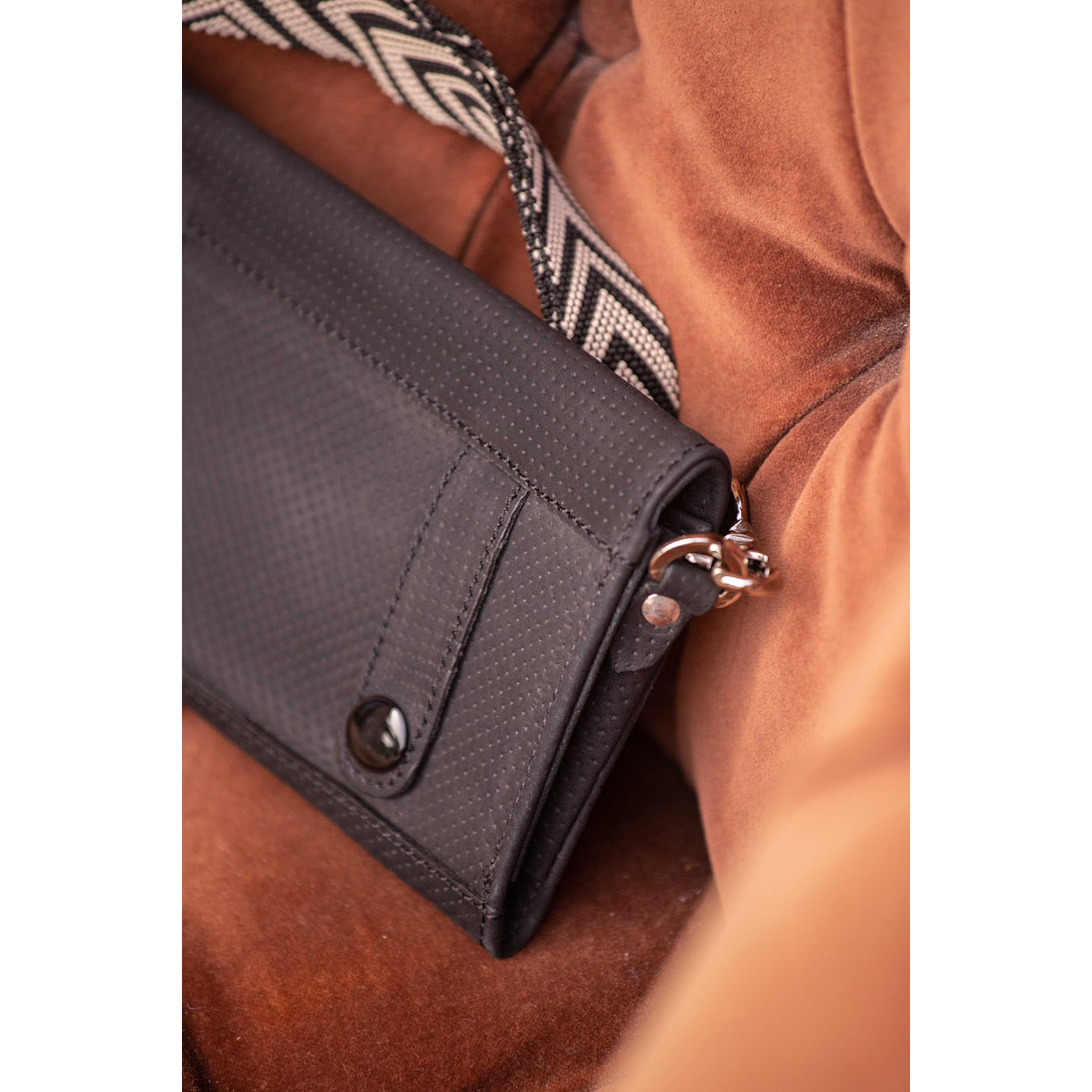 Penelope Leather Phone Pouch + Crossbody
