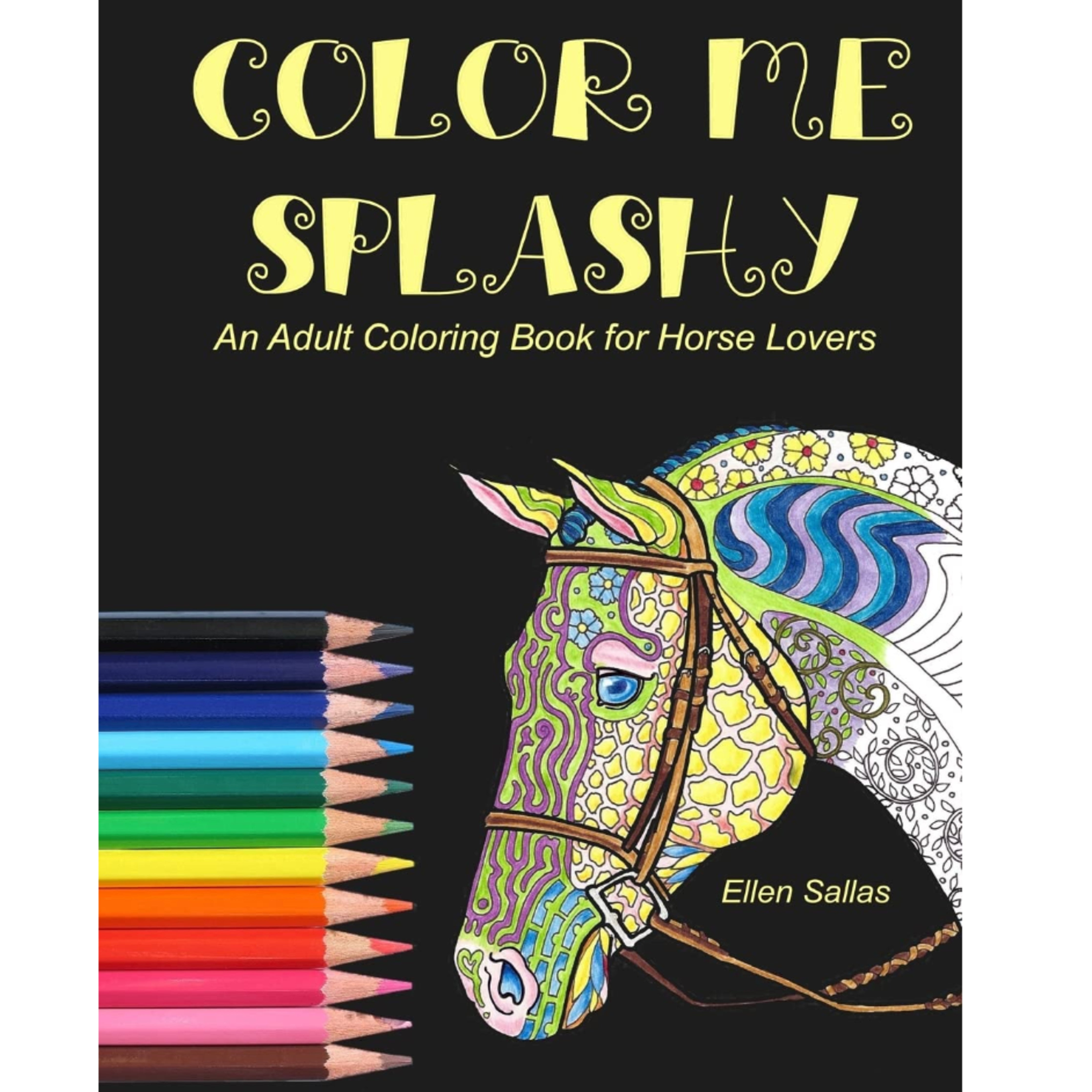 Color Me Splashy Adult Coloring Book