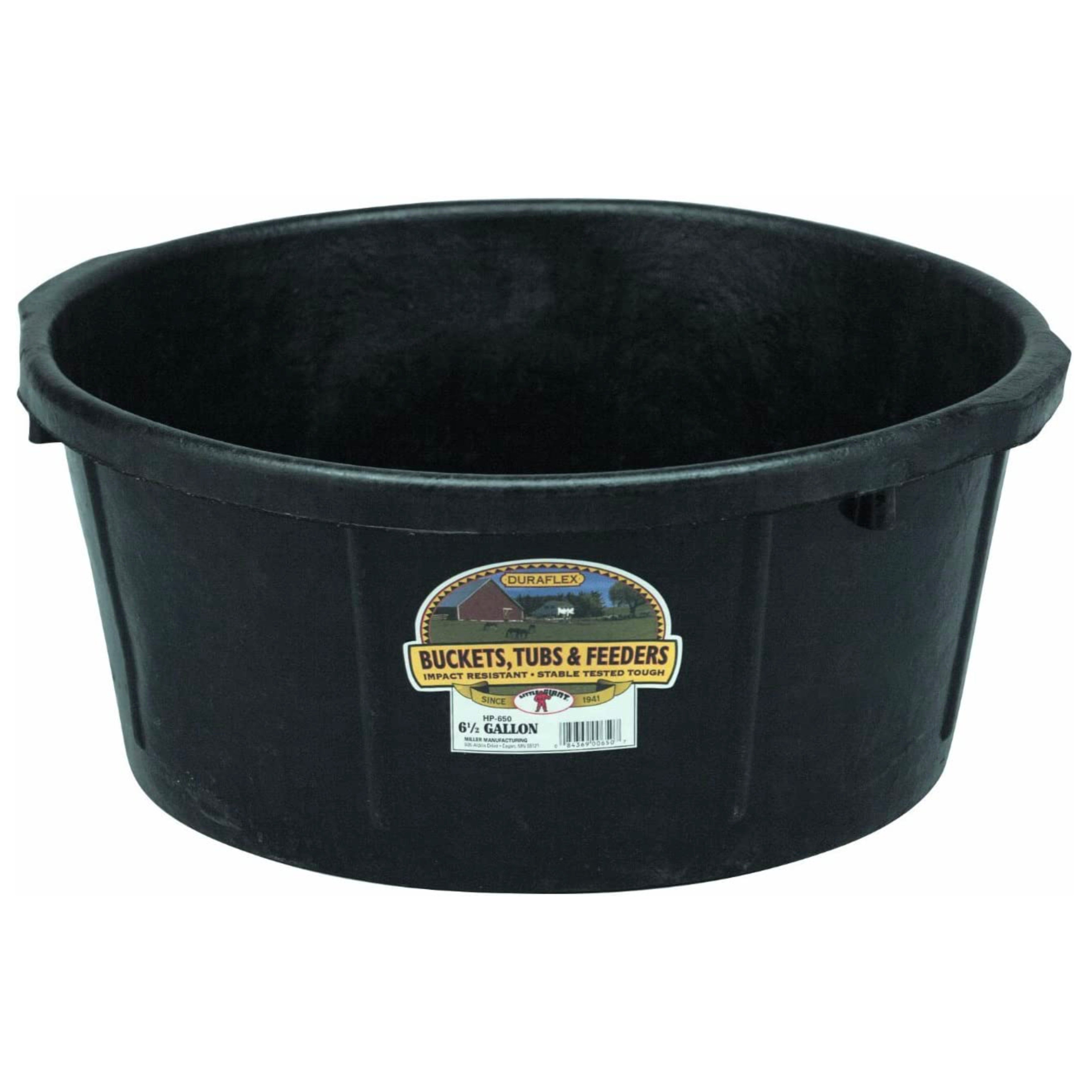 Feed Pan Rubber w/ Handles 6.5 gal