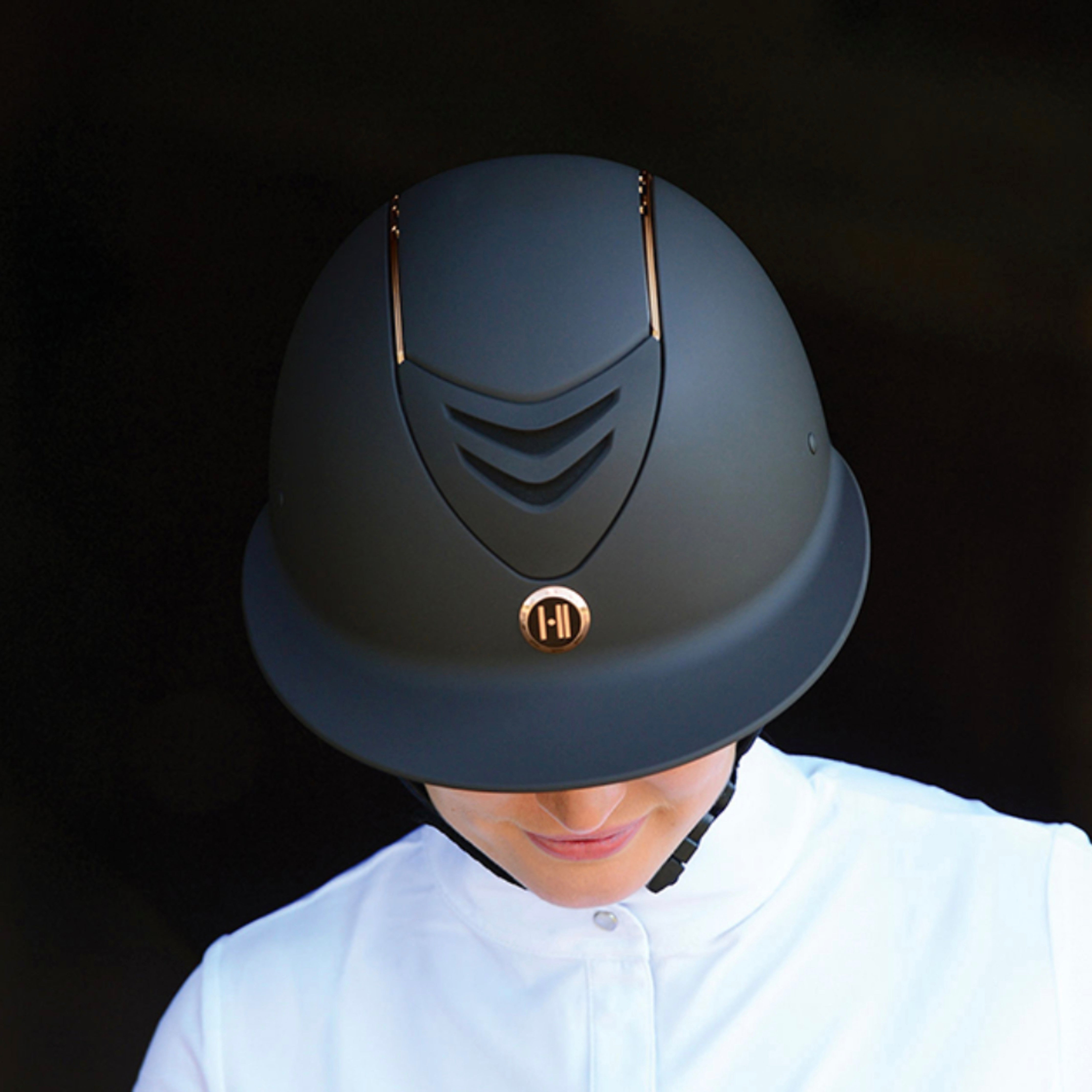 OneK Defender Avance Helmet Wide Brim Rose Gold