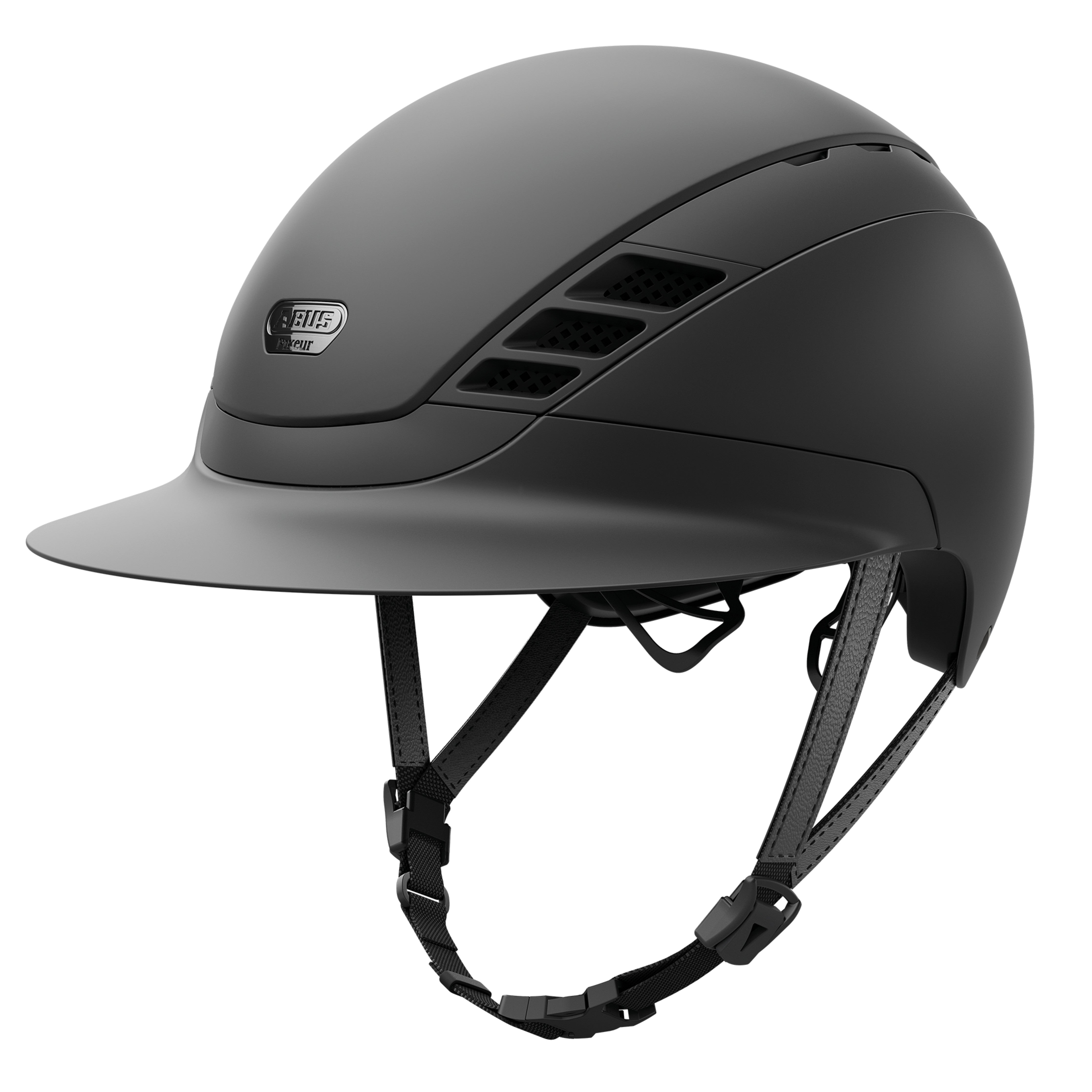 ABUS Pikeur AirLuxe Hunter Long Visor Helmet
