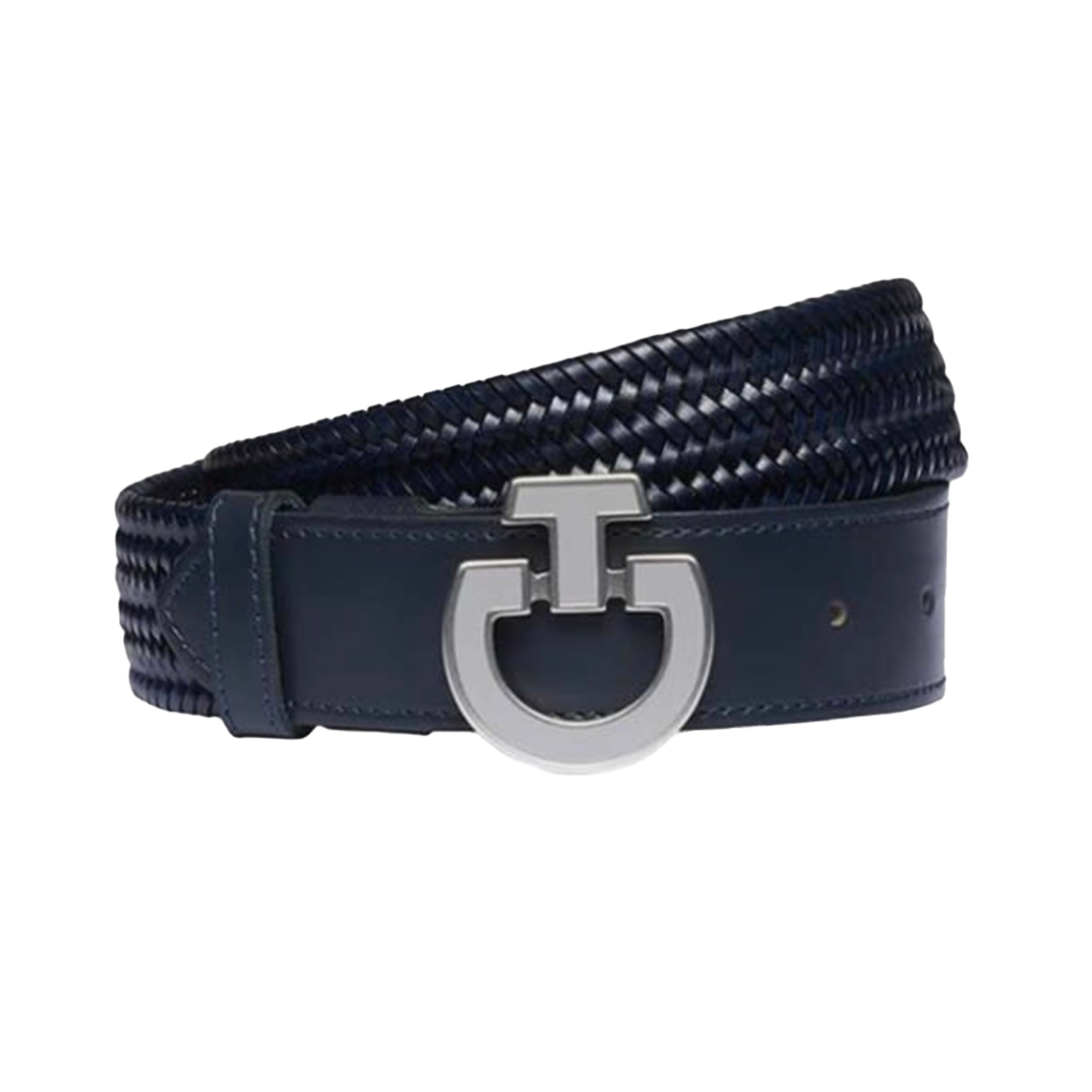 Cavalleria Toscana Leather Stretch Buckle Belt