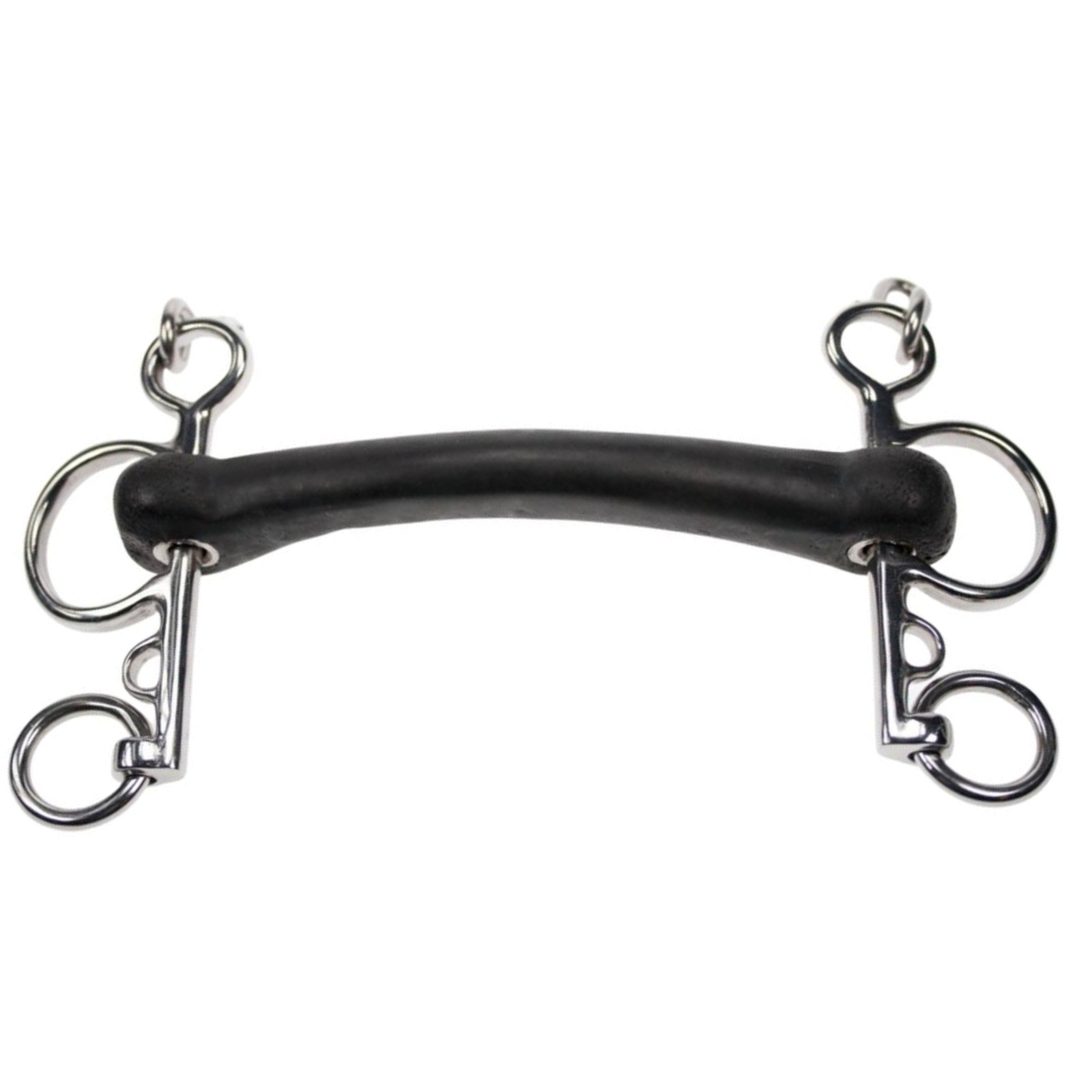 Abbey Bit Pelham Flexible Rubber