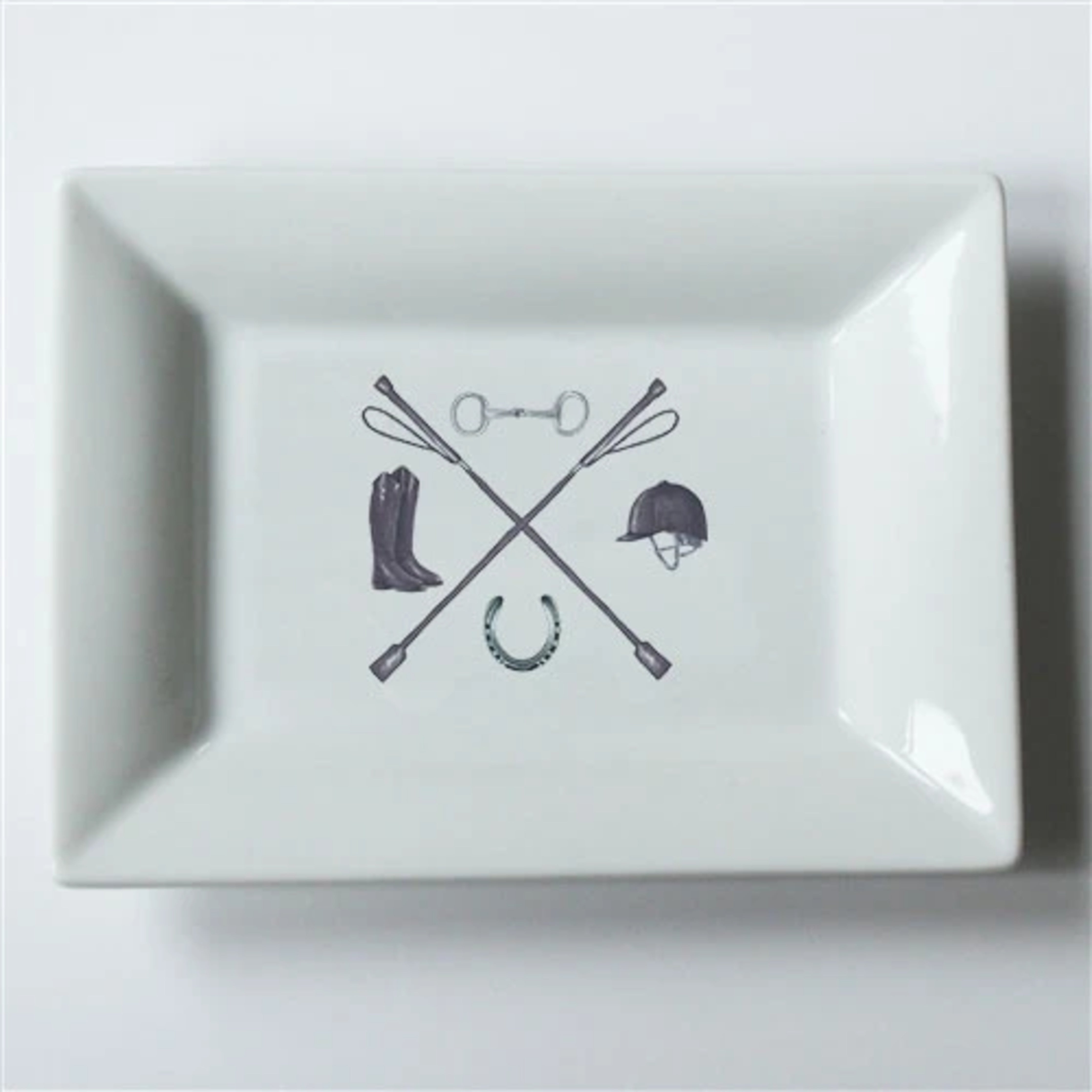 Equestrian Crest Mini Dish