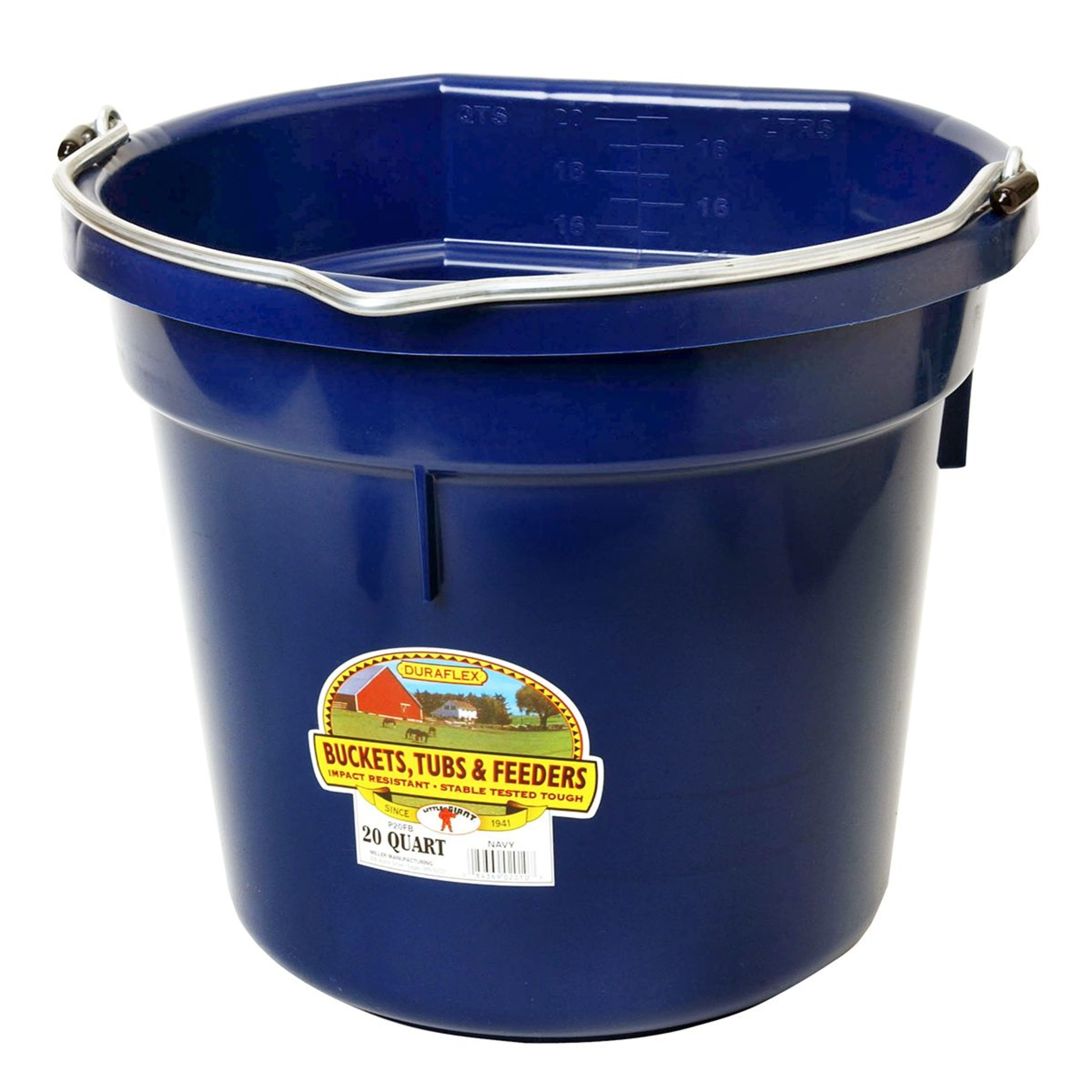 Bucket Flat Back 20qt