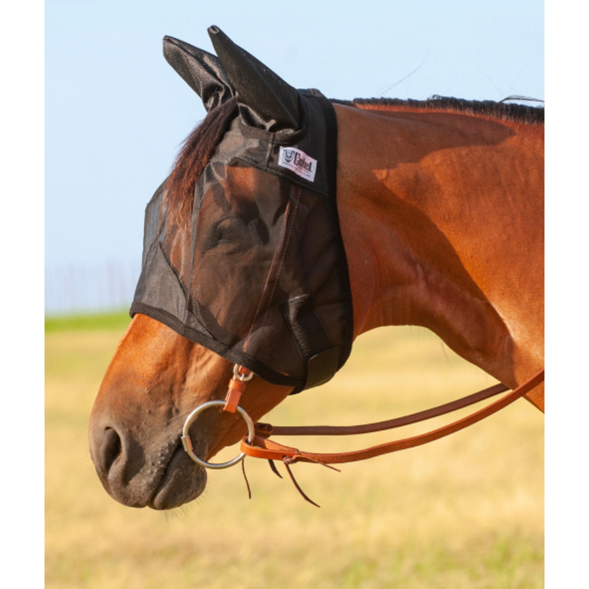 New! Cashel Quiet Ride Fly Mask – Standard with Ears