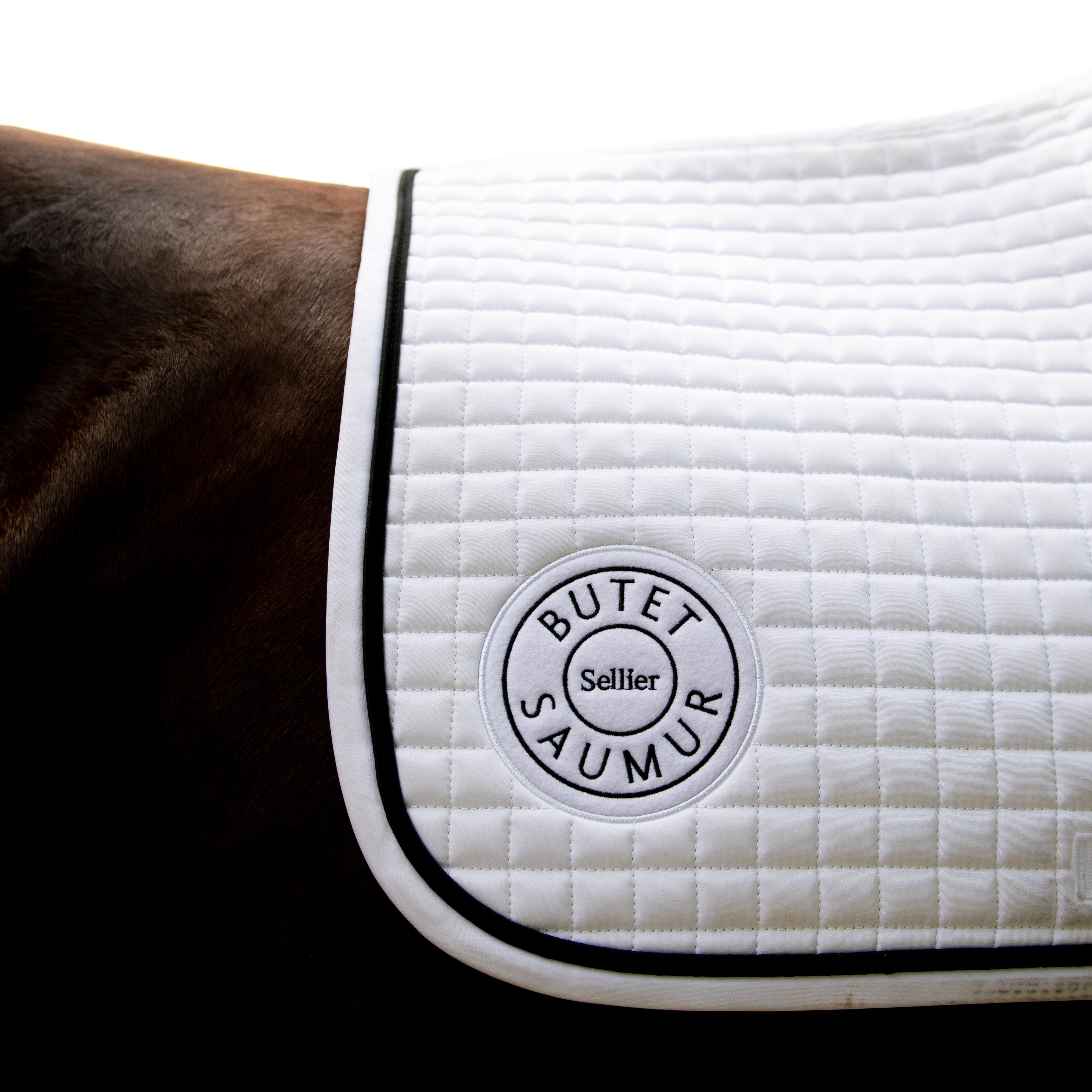 BUTET Logo Saddle Pad Quilted AP