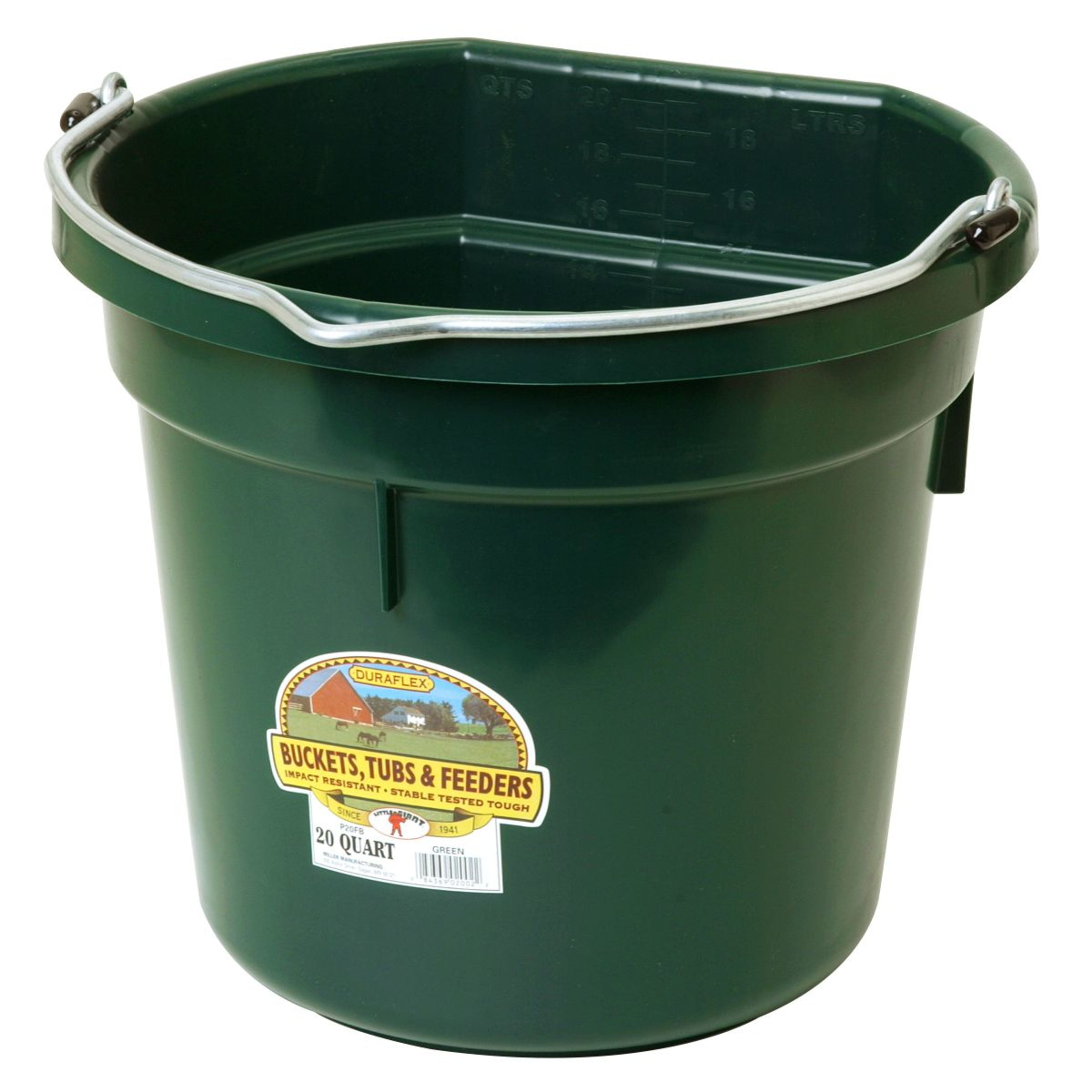 Bucket Flat Back 20qt