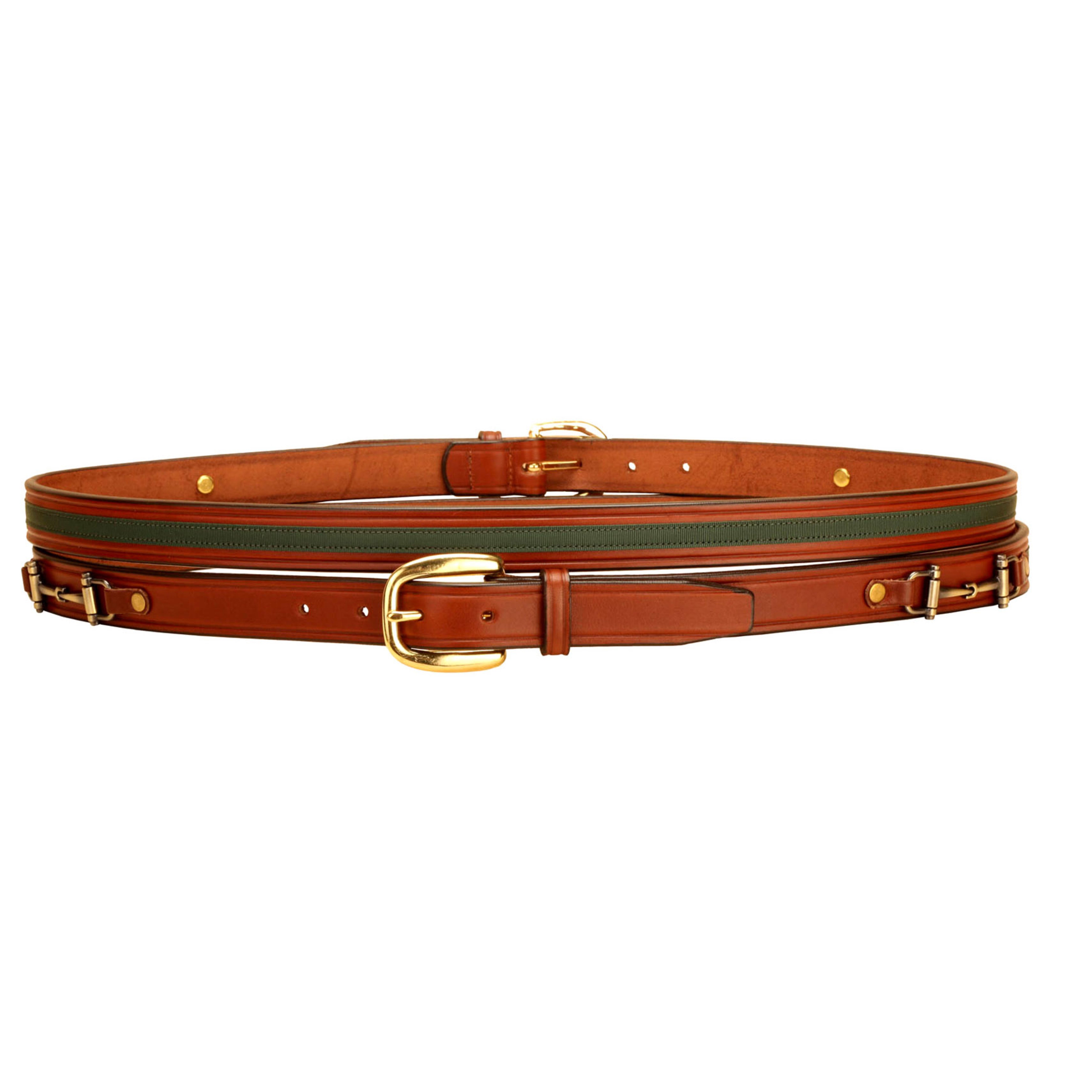 Tory Belt Snaffle Bit & Ribbon