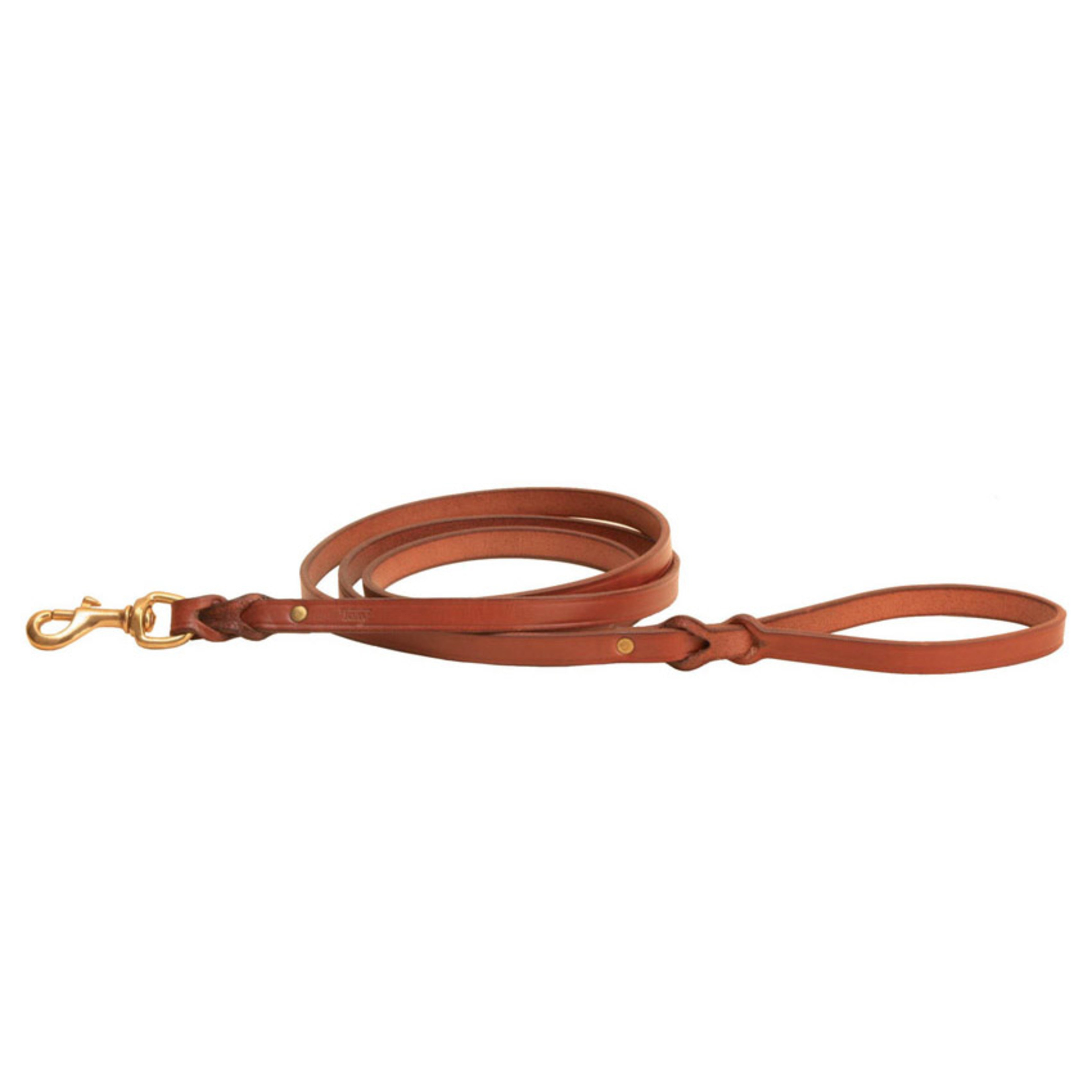 Tory Split Twist Leather Dog Leash