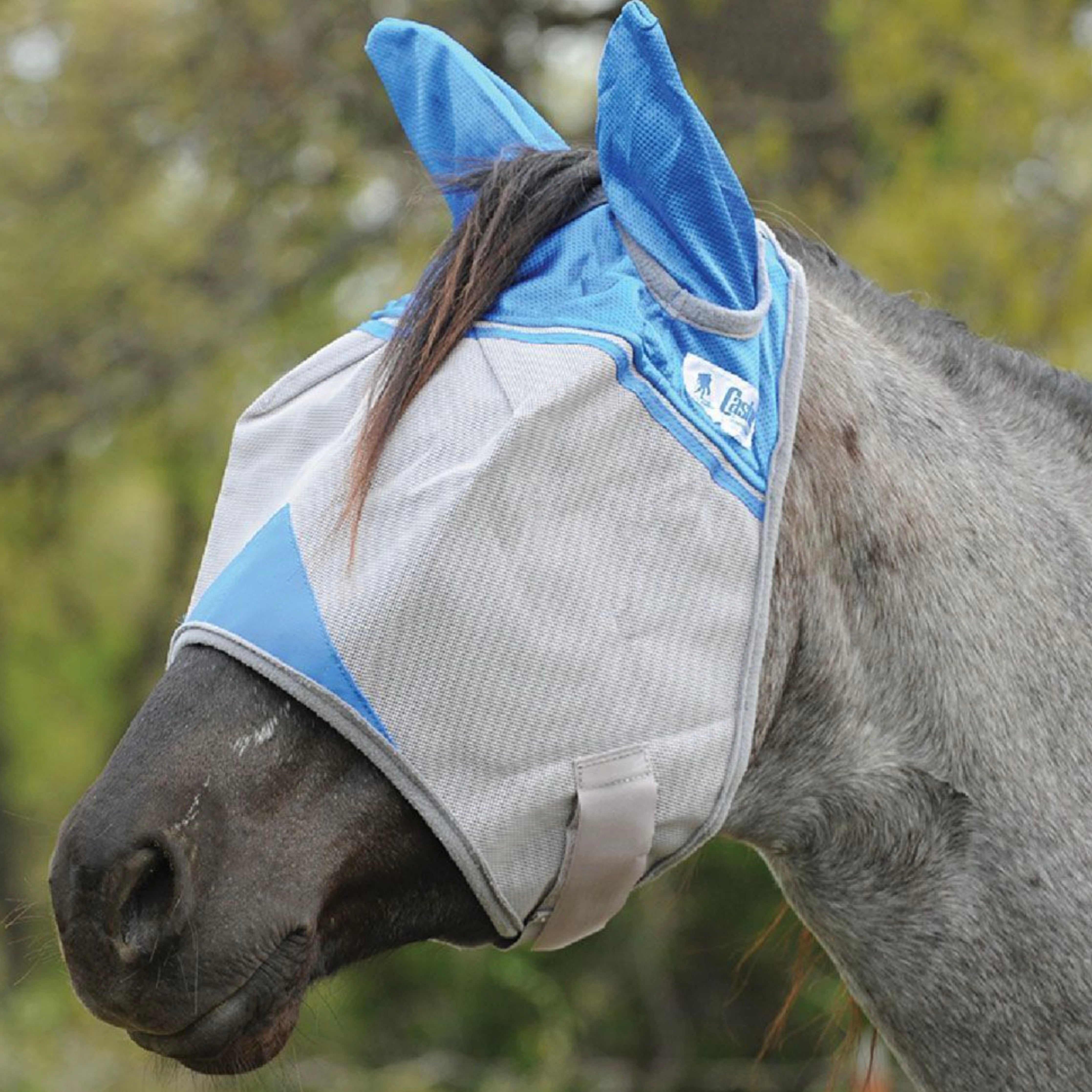 Cashel Crusader Flymask w/Colored Ears