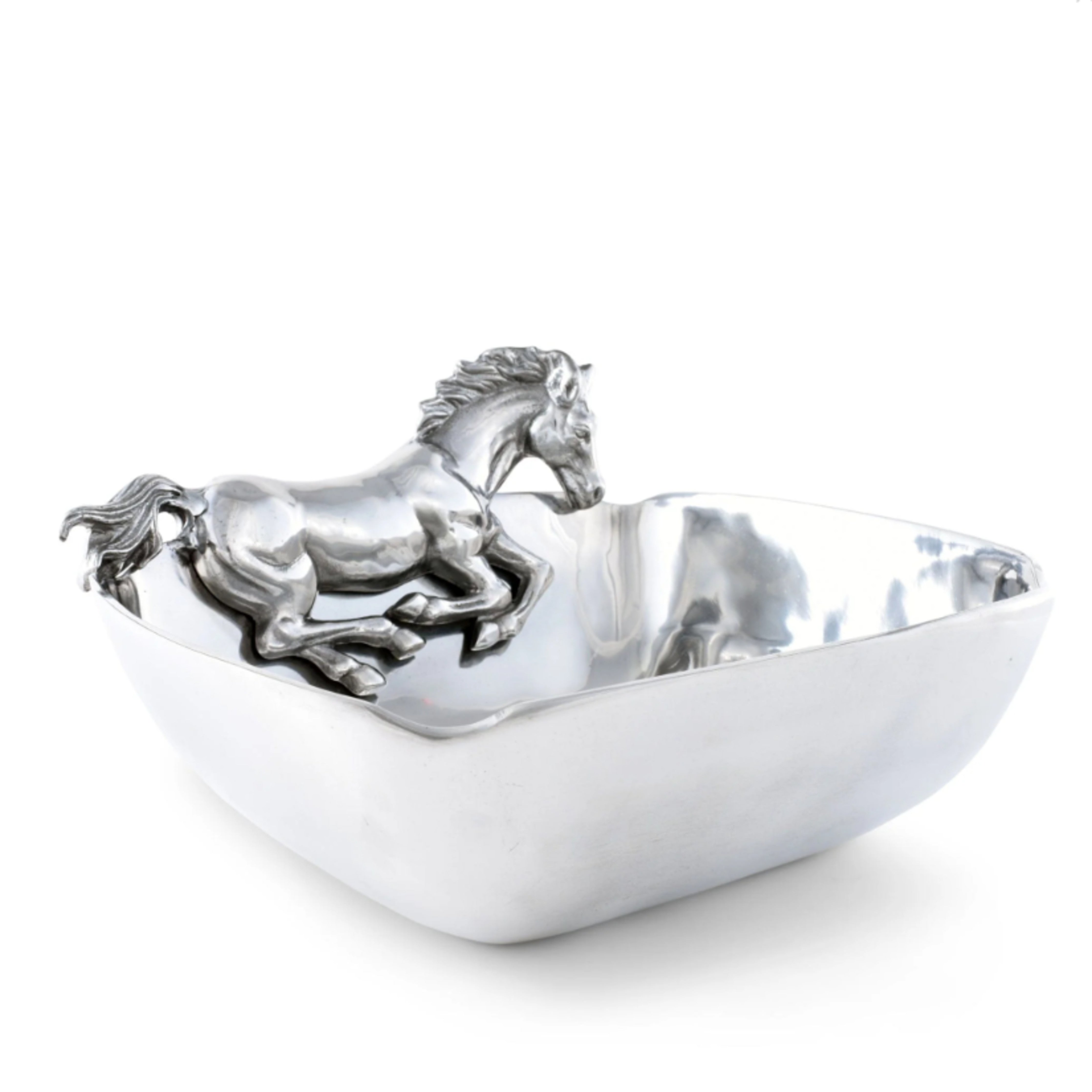 Horse Figural Bowl 11"