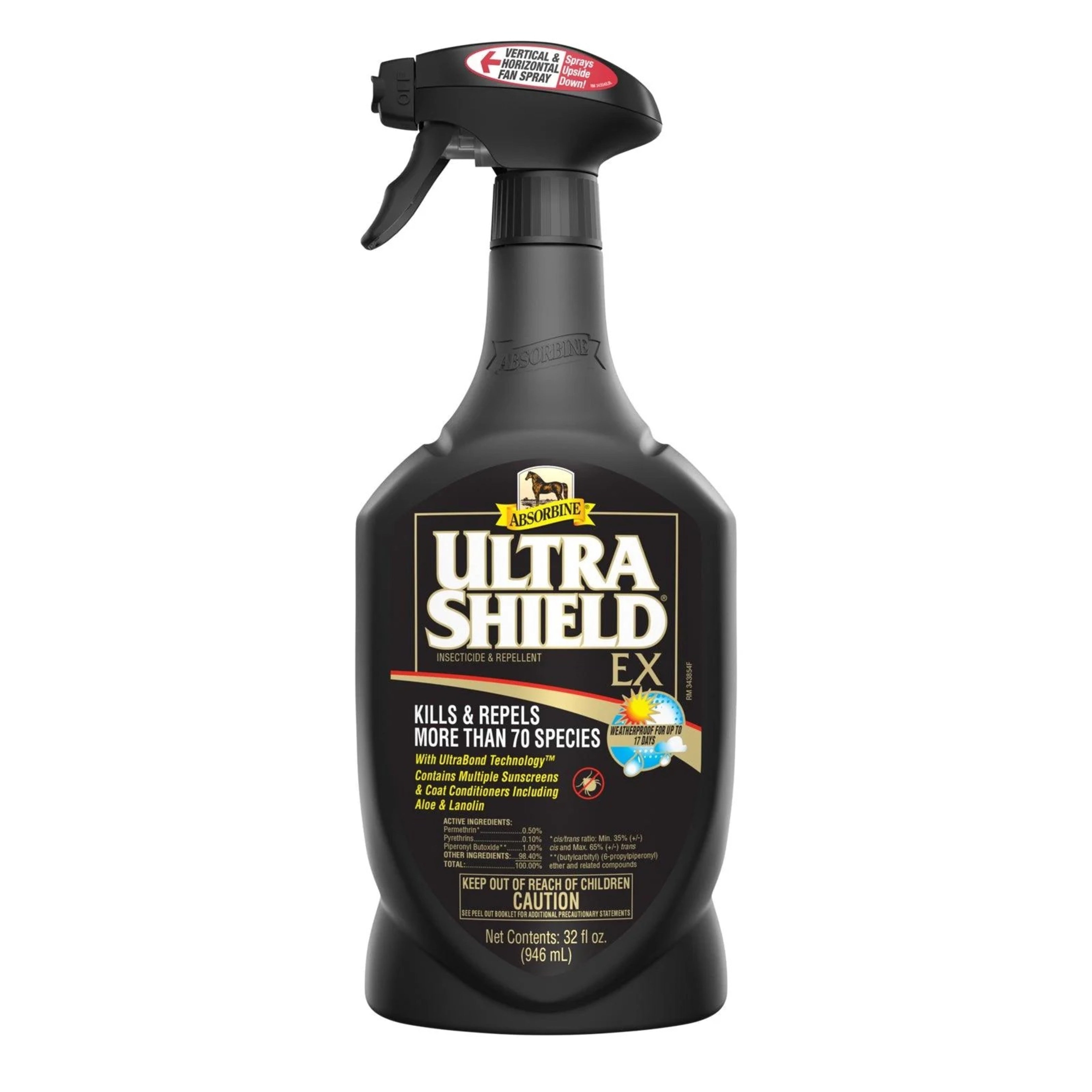 UltraShield EX Fly Repellent Spray 32 oz