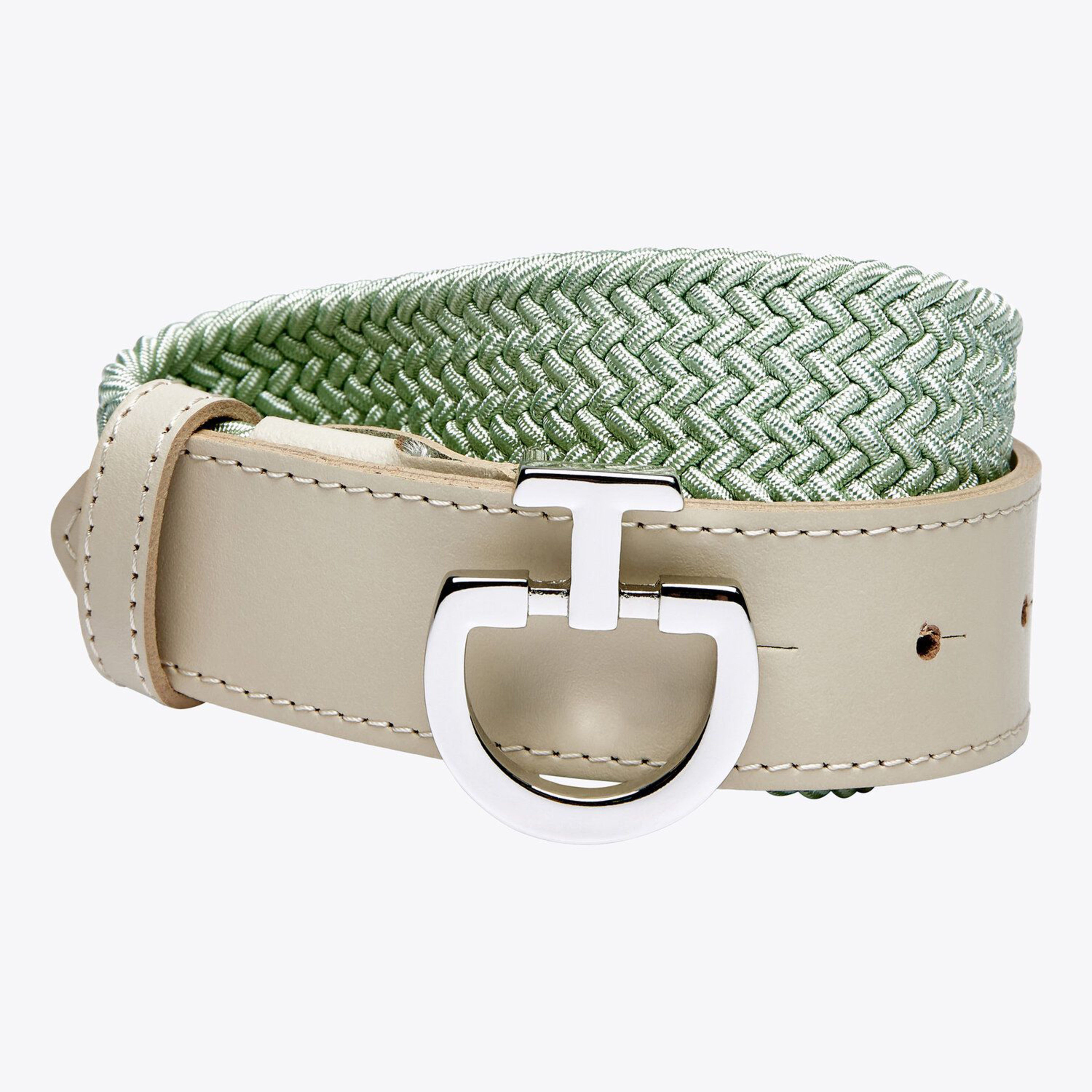 Cavalleria Toscana Logo Stretch Belt