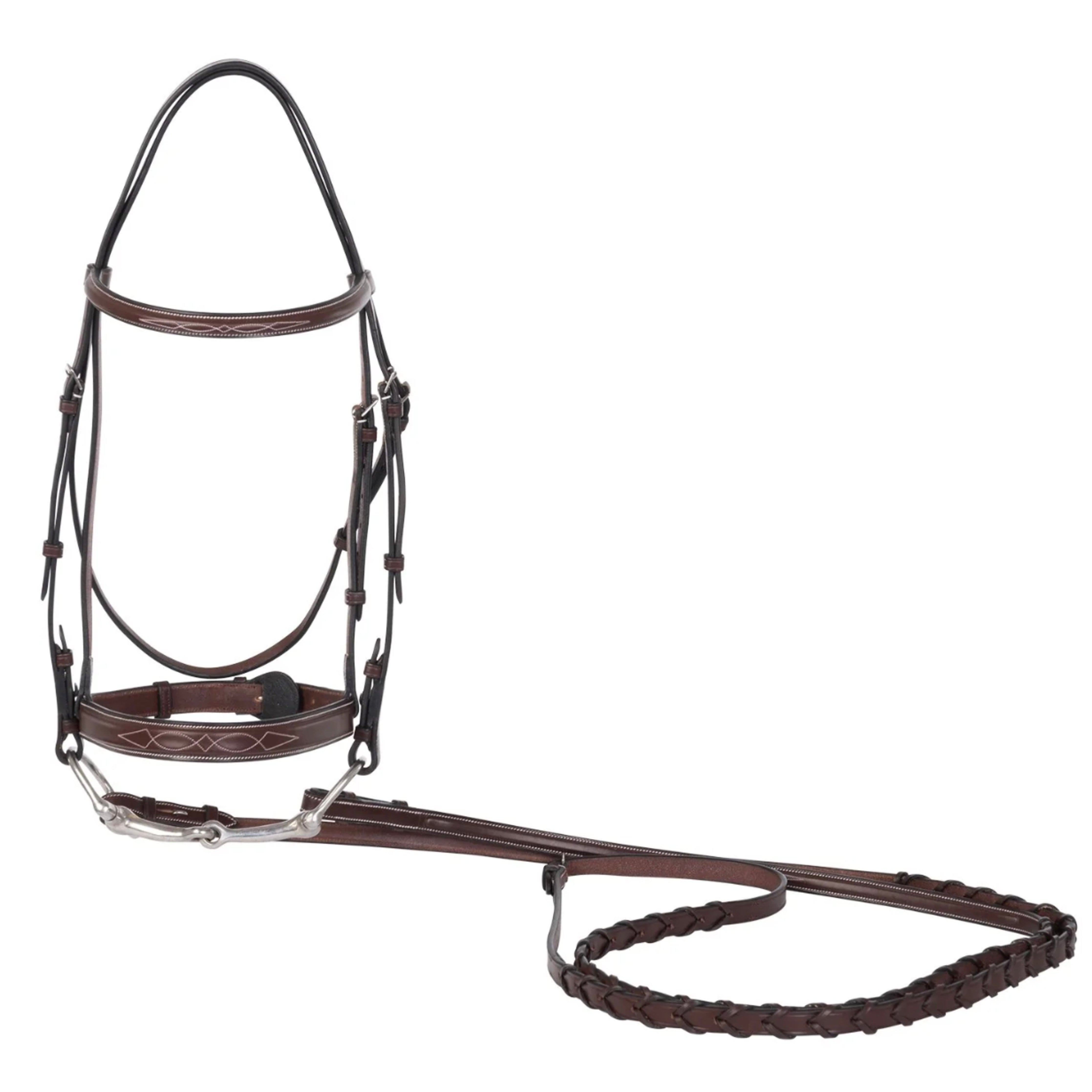 Huntley Wide Fancy Bridle w/ Reins