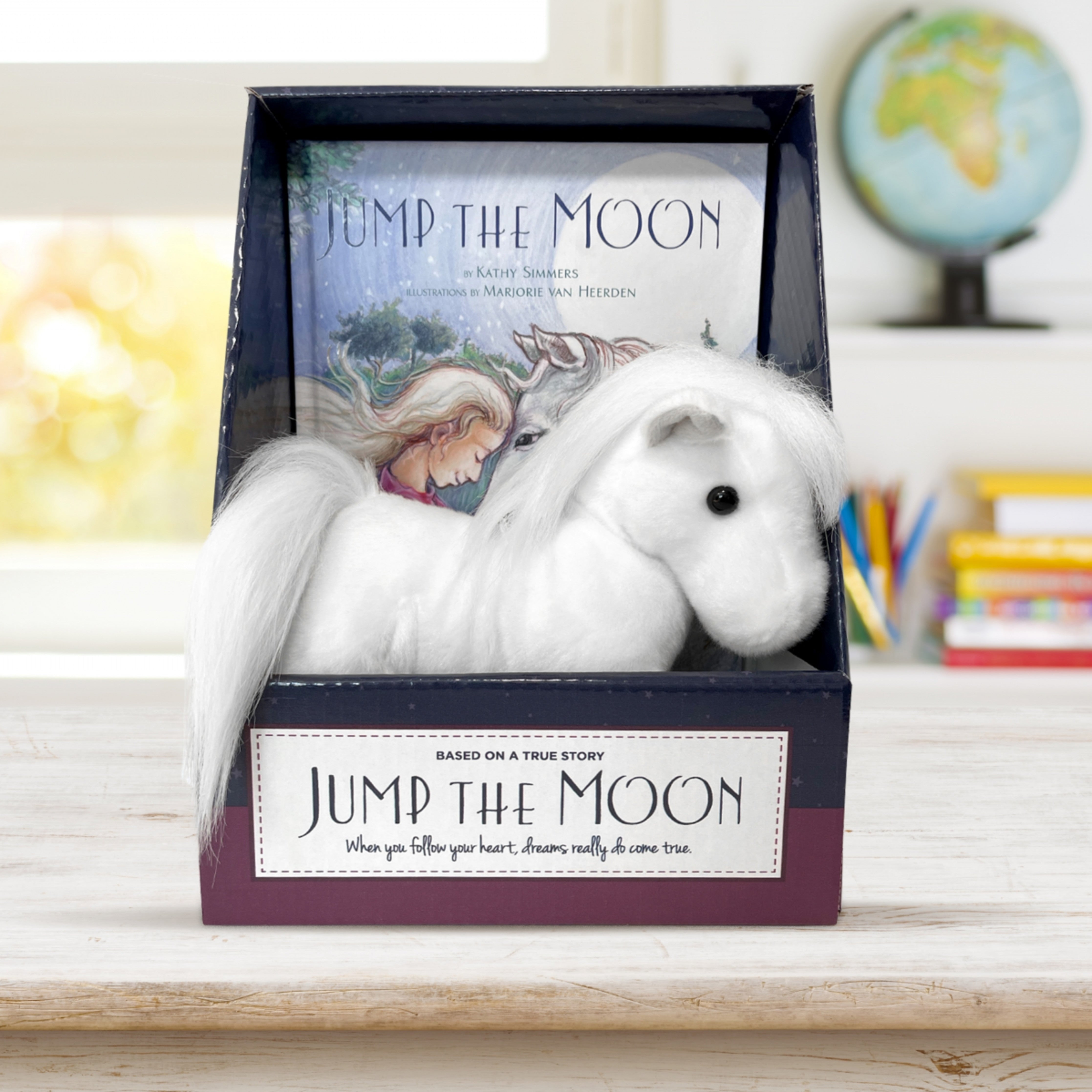 Jump the Moon Book & Pony Gift set